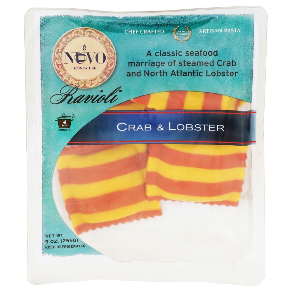 Nuovo Pasta Crab and Lobster Ravioli, 9 Ounce -- 6 per case