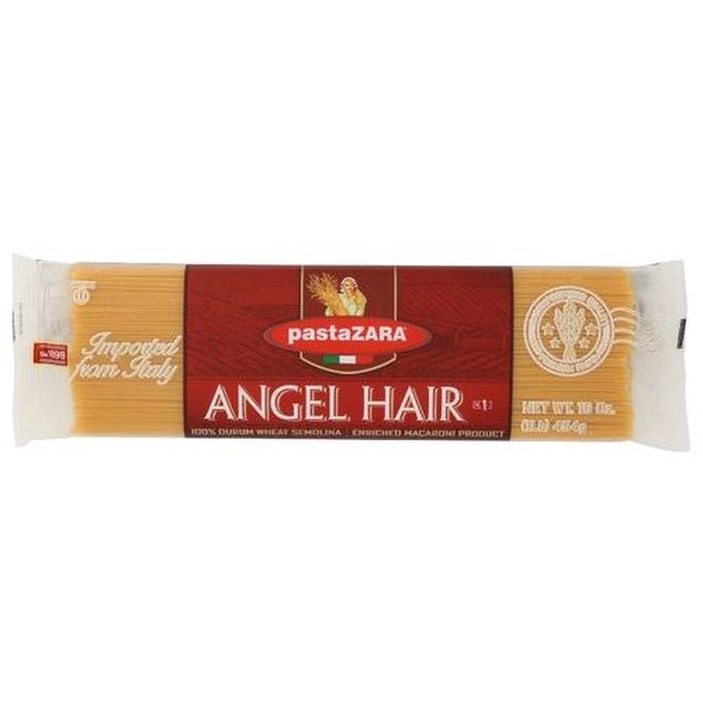 Pasta Zara Angel Hair Pasta, 16 Ounce -- 20 per case