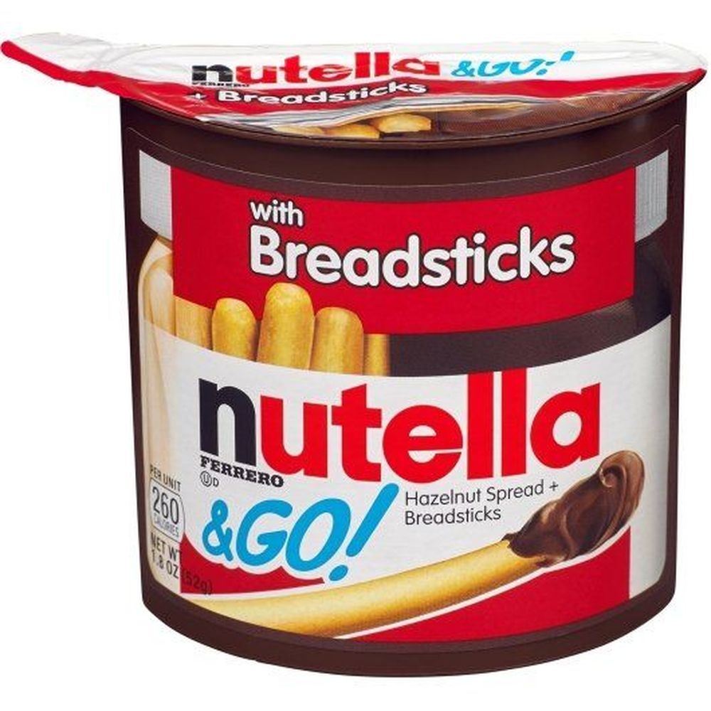Nutella and Go Hazelnut Spread, 96 count