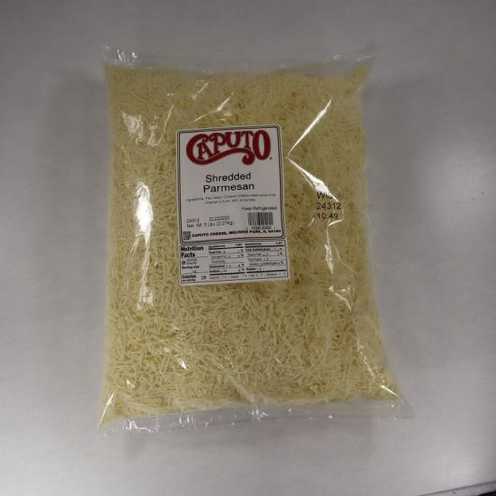 Caputo Parmesan Shredded Cheese, 5 Pound -- 4 per case