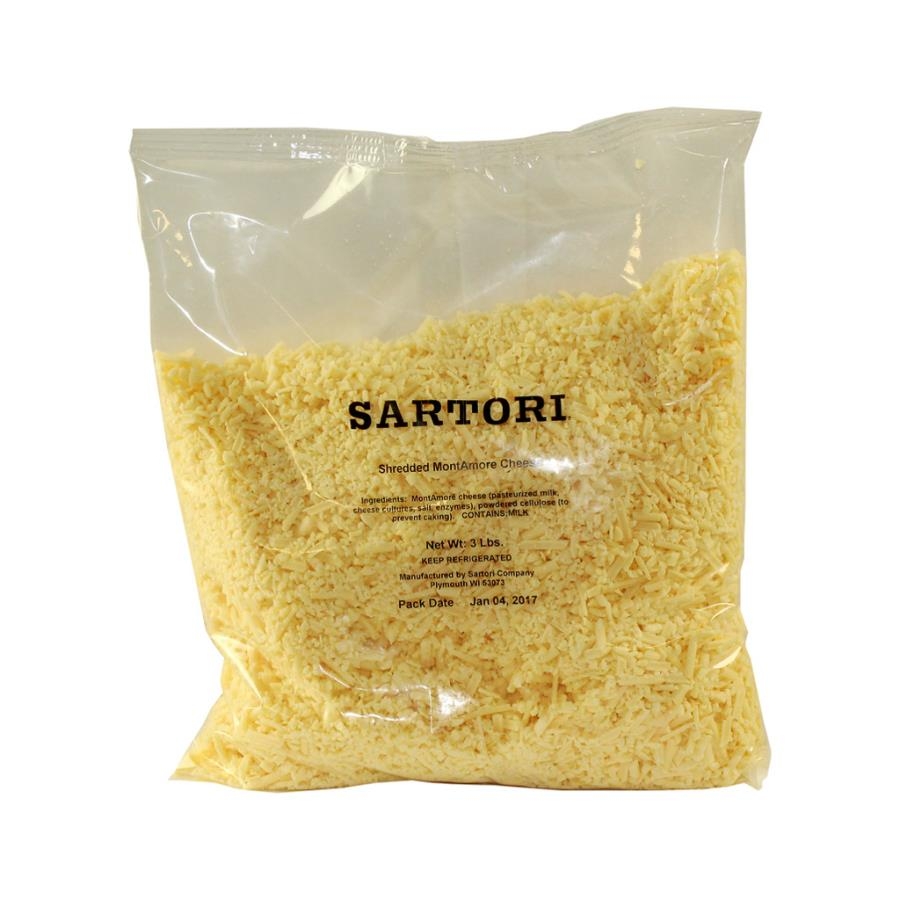 Sartori Classic Montamore Shred Cheese, 3 Pound -- 6 Per Case