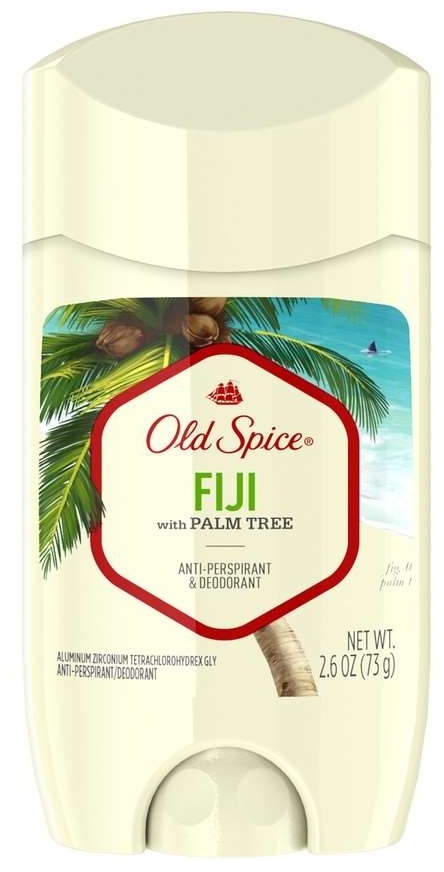 Old Spice Invisible Solid Fiji Deodorant Antiperspirant, 2.6 Ounce -- 12 per case.