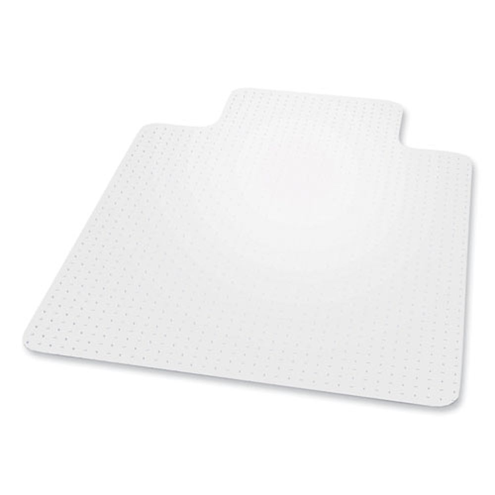 ES Robbins EverLife Clear Chair Mat for High Pile Carpet with Lip, 46 x 60 inch