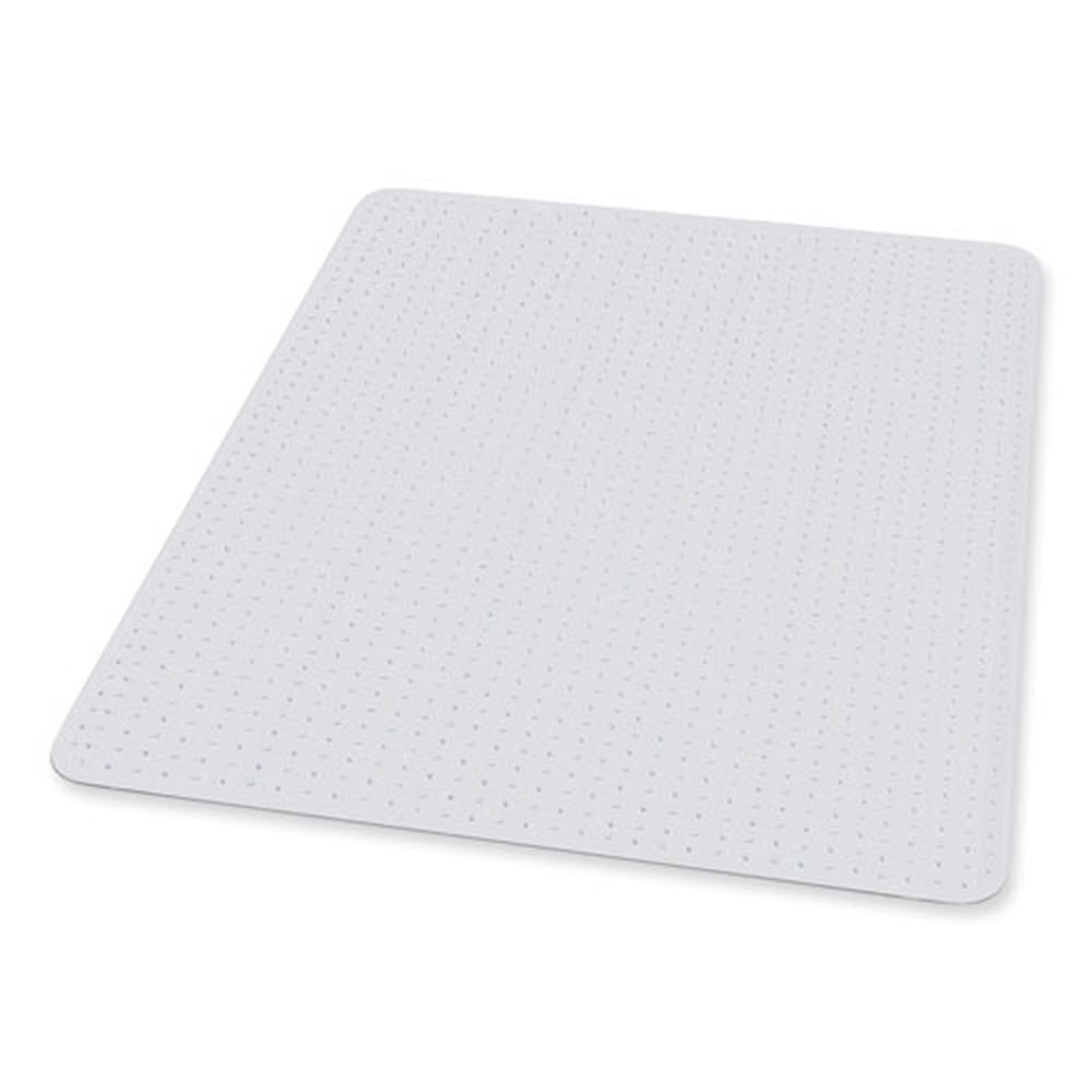 ES Robbins EverLife Clear Chair Mat for Medium Pile Carpet, 60 x 96 inch