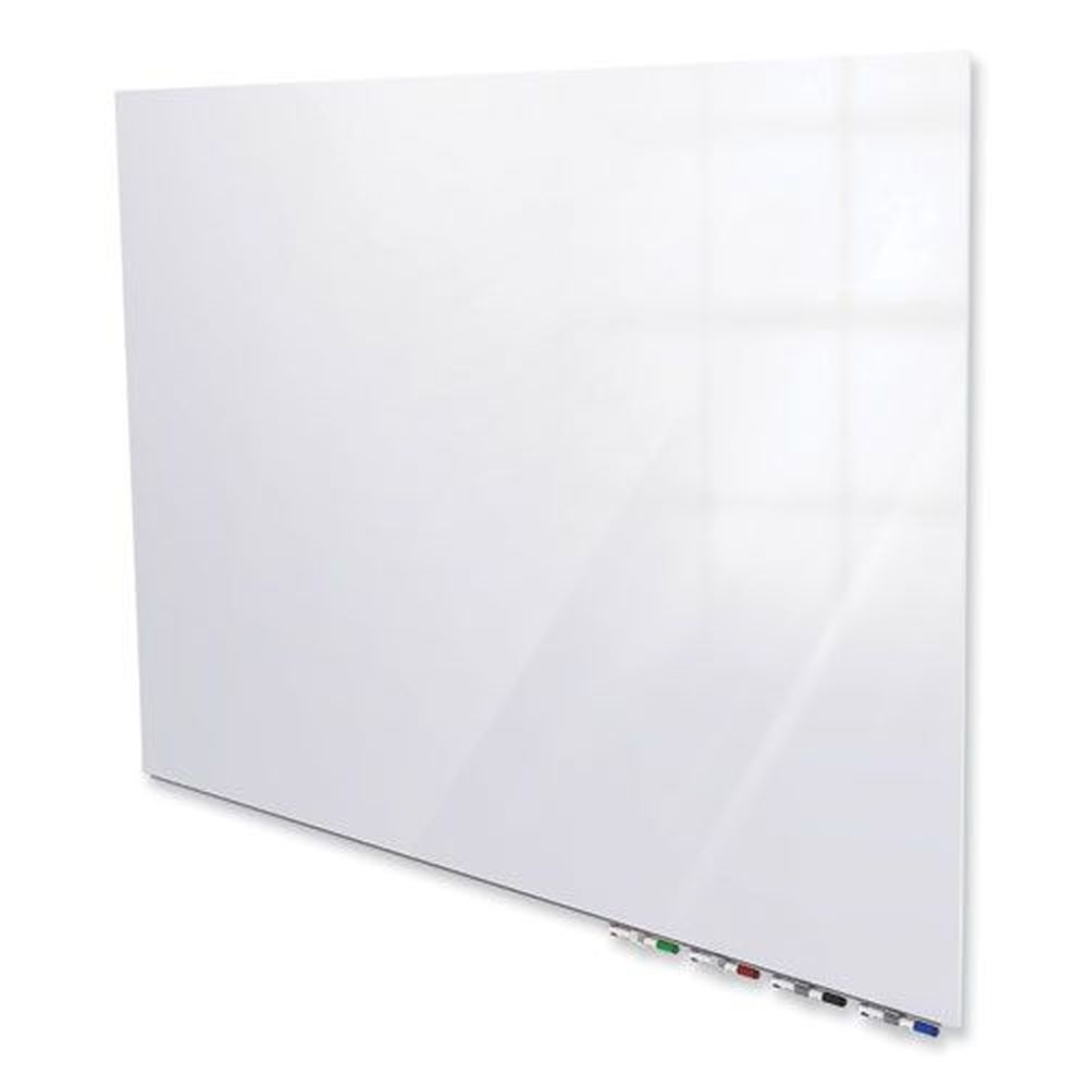 Ghent Aria Low Profile Magnetic Horizontal Glass Whiteboard, 96 x 48 inch