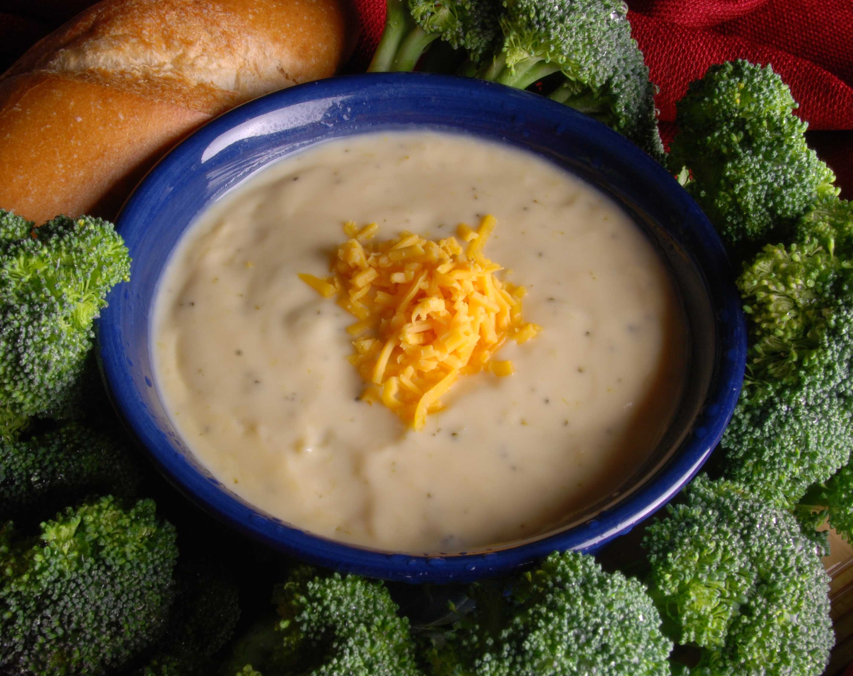 Taste Traditions Cream of Broccoli Soup with Cheese - 8 lb. bag, 2 per case