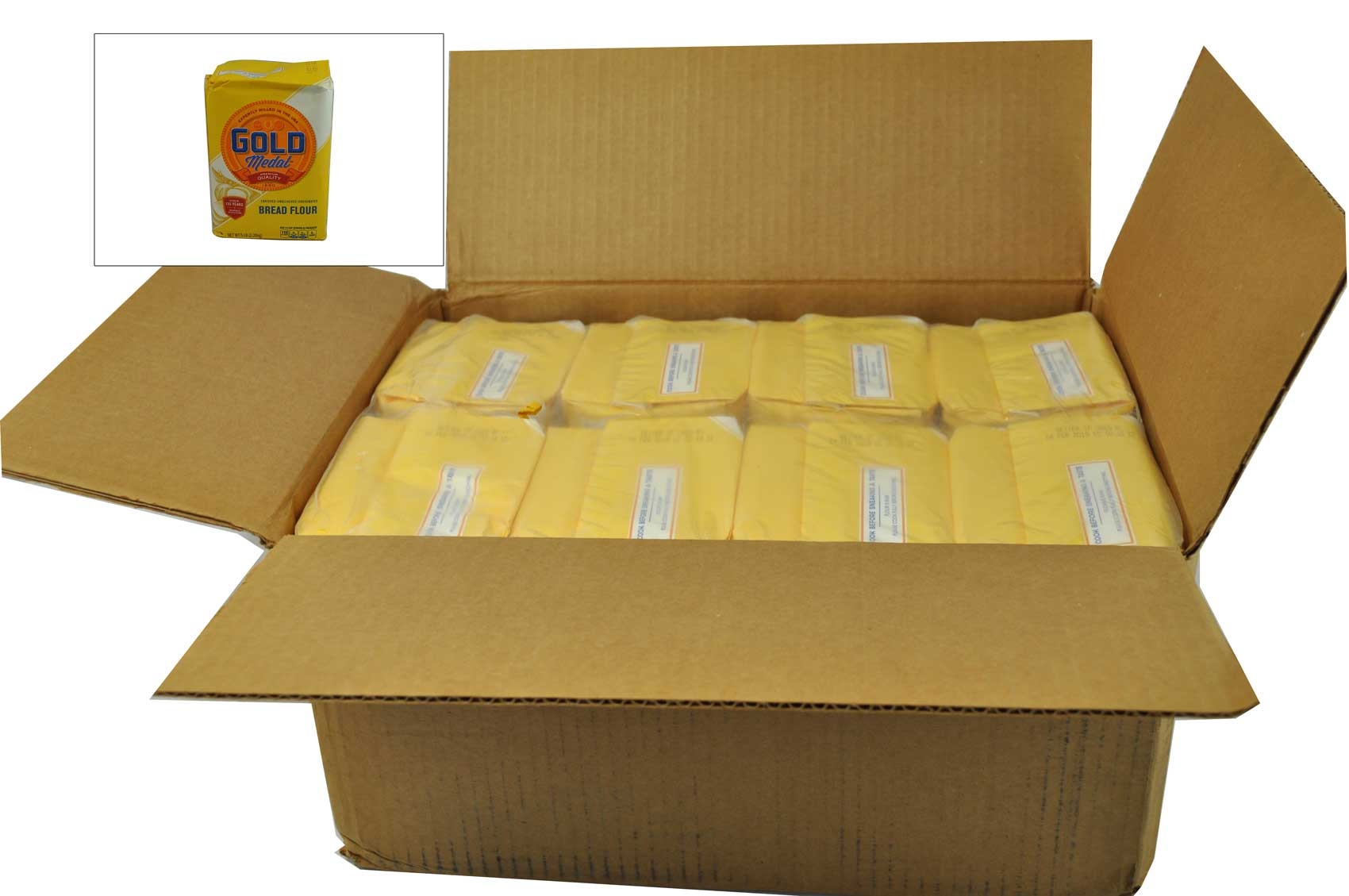 Gold Medal Better For Bread Flour, 5 Pound -- 8 per case.