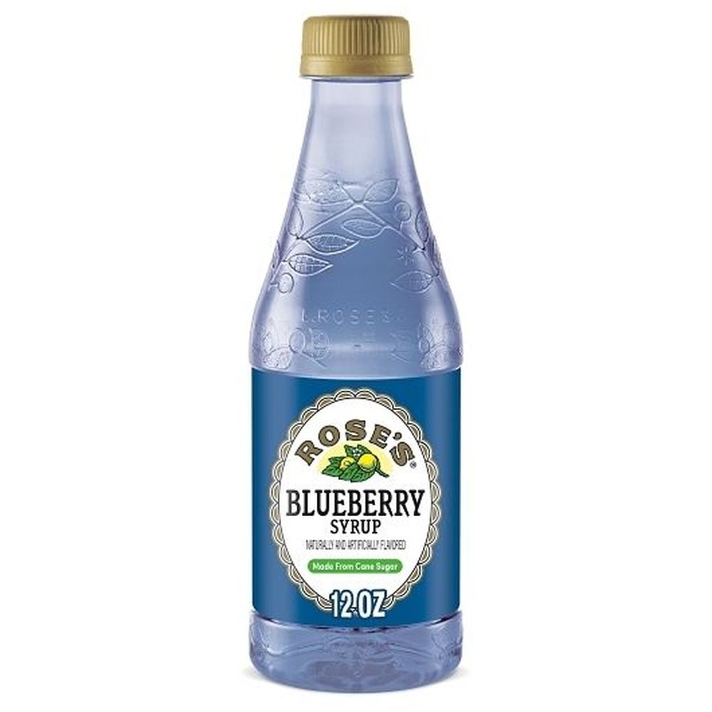 Roses Simple Blueberry Syrup, 12 Fluid Ounce -- 6 per case