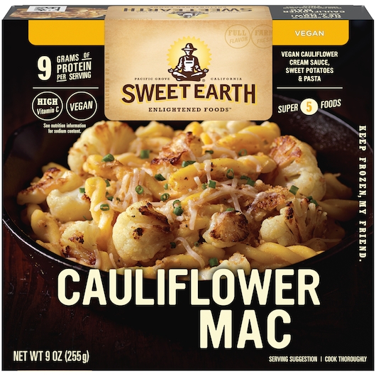 Sweet Earth Cauliflower Mac And Cheese Bowl, 9 Ounce -- 10 per case