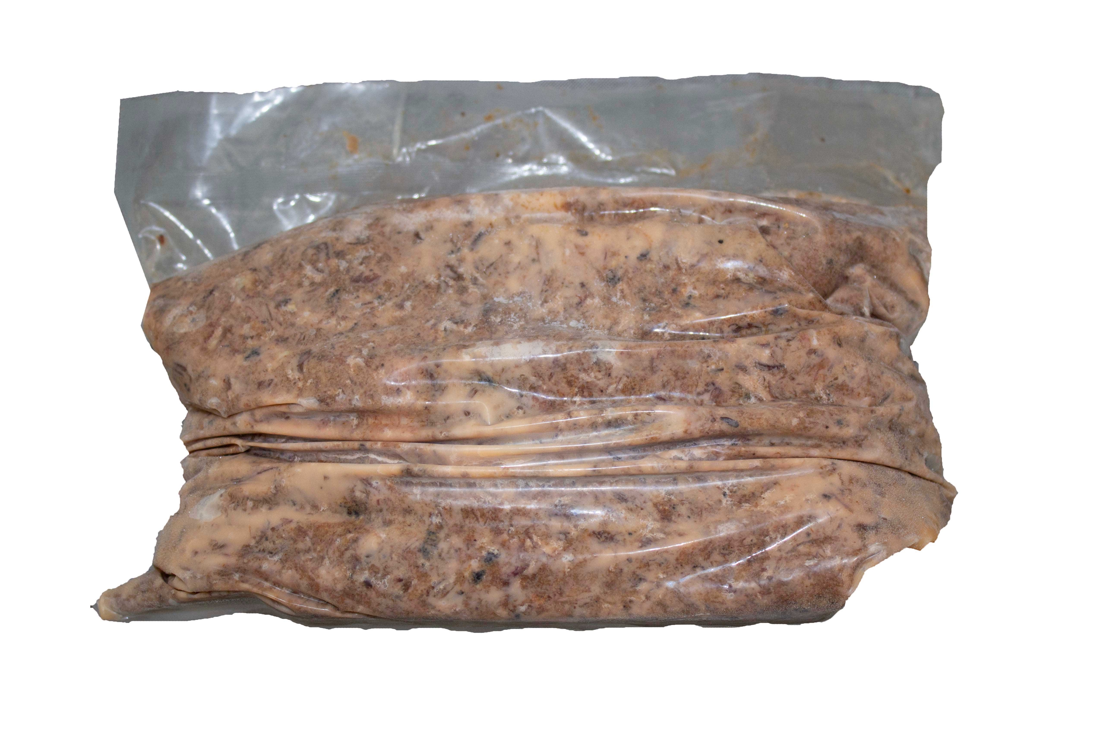 Hicks Hickory Smoked BBQ Boneless Chopped Beef Brisket with Sauce, 5 Pound -- 2 per case.