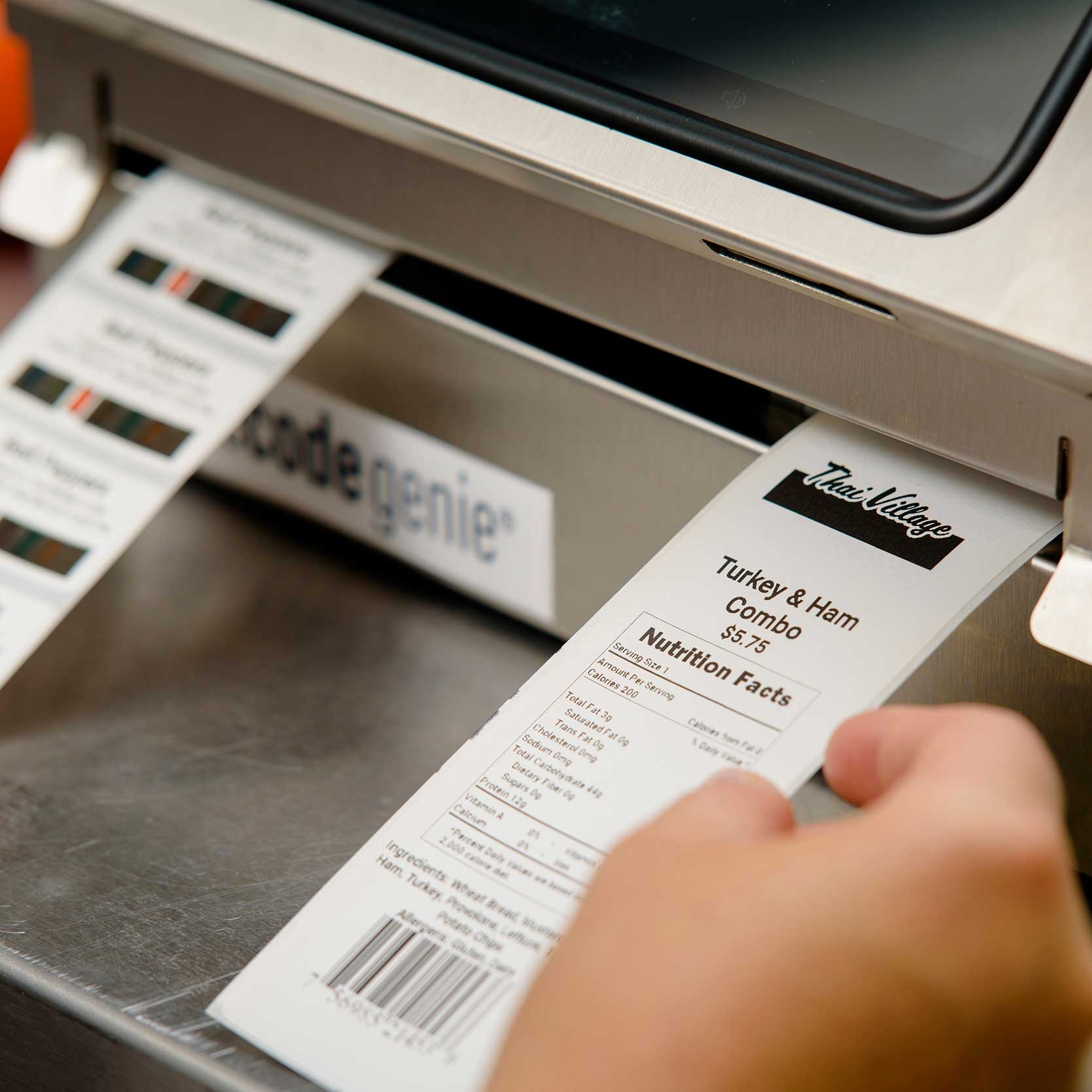 National Checking Blank Permanent Label, 2 x 6 inch -- 4 per case.