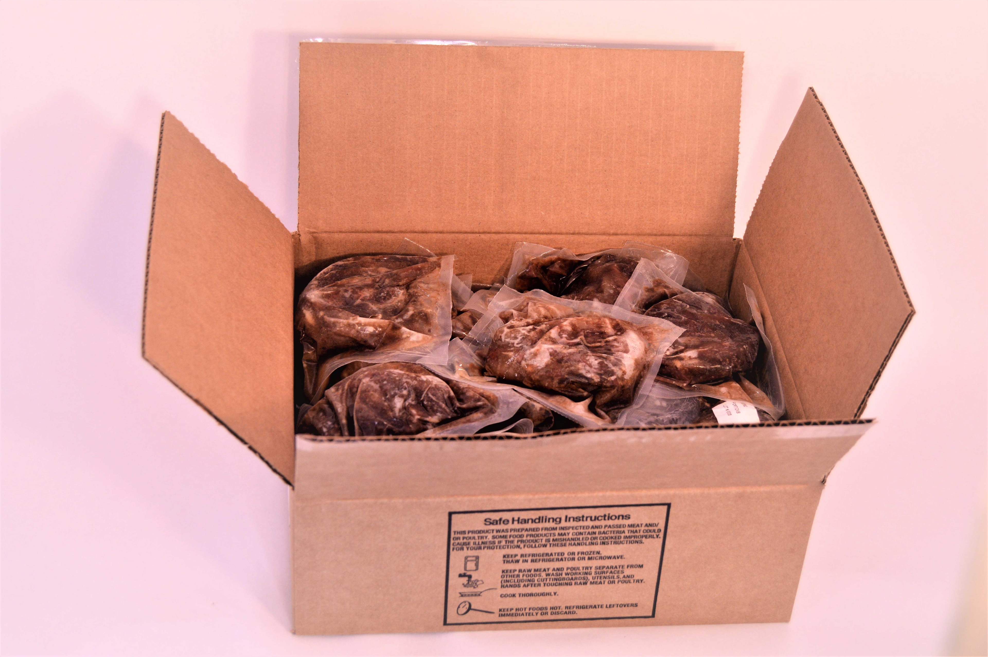 Ada Valley Gourmet Foods Low Sodium Beef Pot Roast Portion, 4.9 Ounce -- 30 per case.