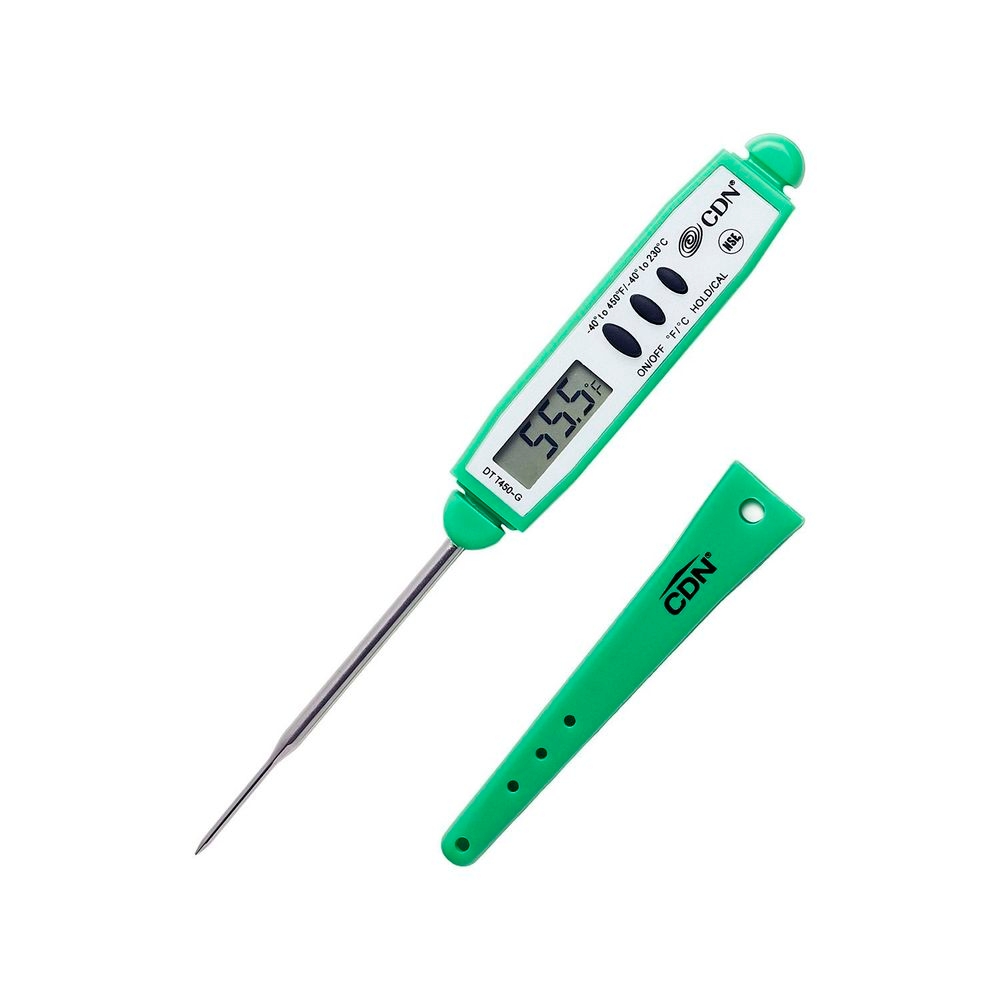 CDN Thin Tip Pocket Thermometer - Green
