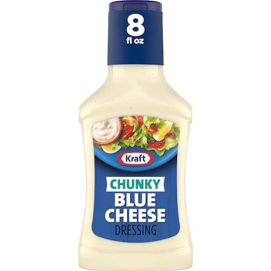 Kraft Chunky Blue Cheese Dressing, 8 Fluid Ounce -- 9 per case