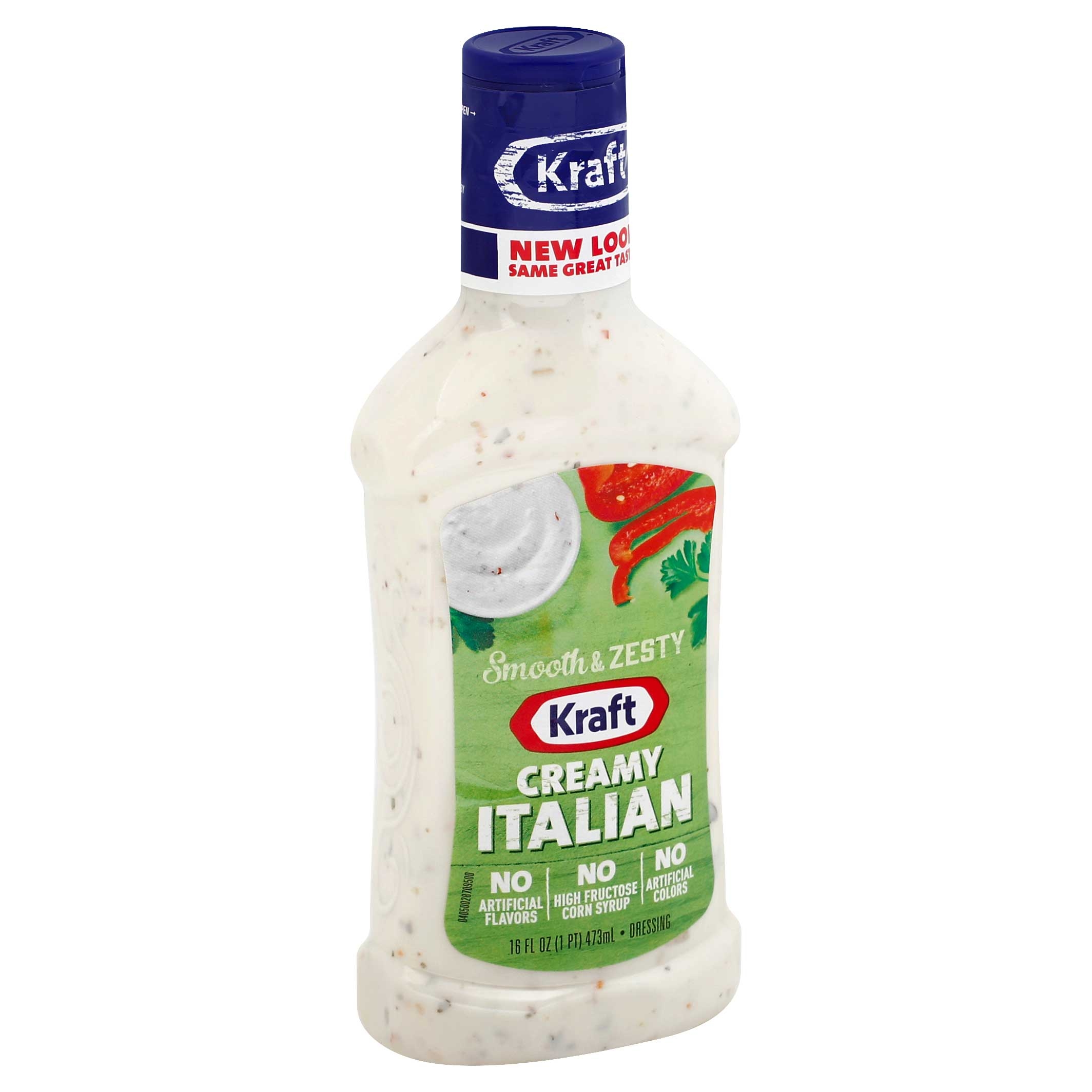 Kraft Creamy Italian Dressing In Plastic, 16 Ounce -- 6 Case