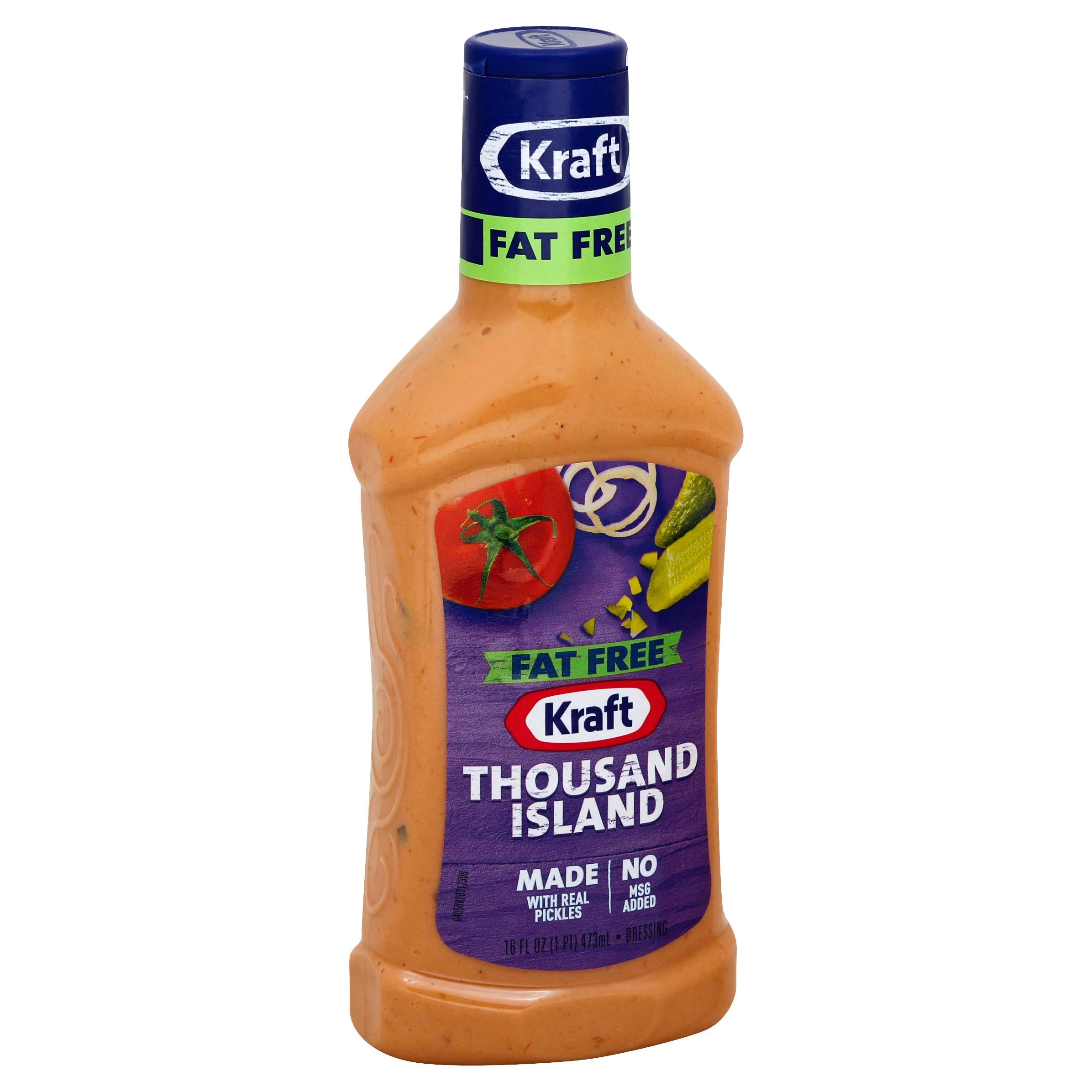 Dressing Kraft 1000 Island Fat Free 6 Case 16 Ounce