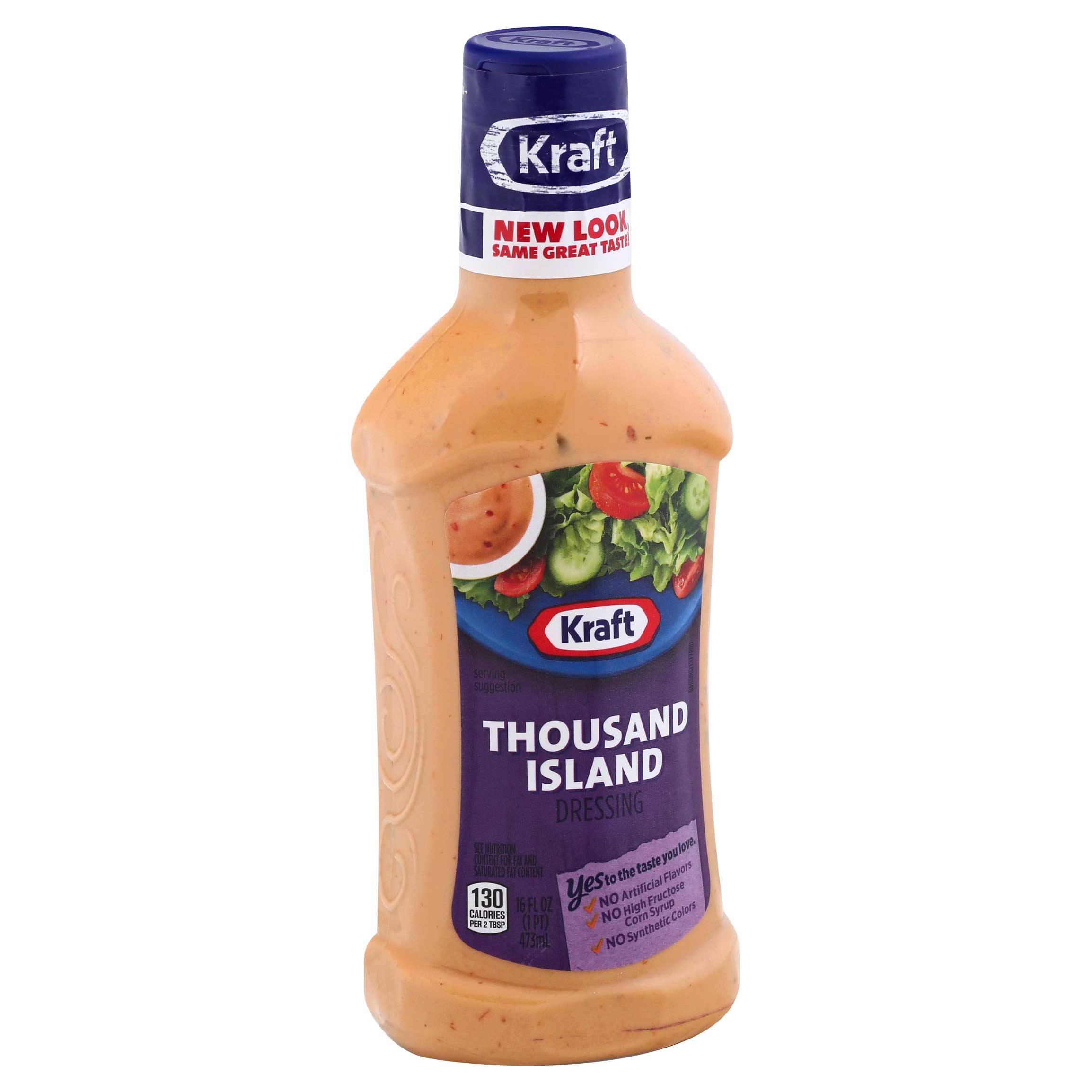 Kraft Thousand Island Dressing, 16 Ounce -- 6 Case