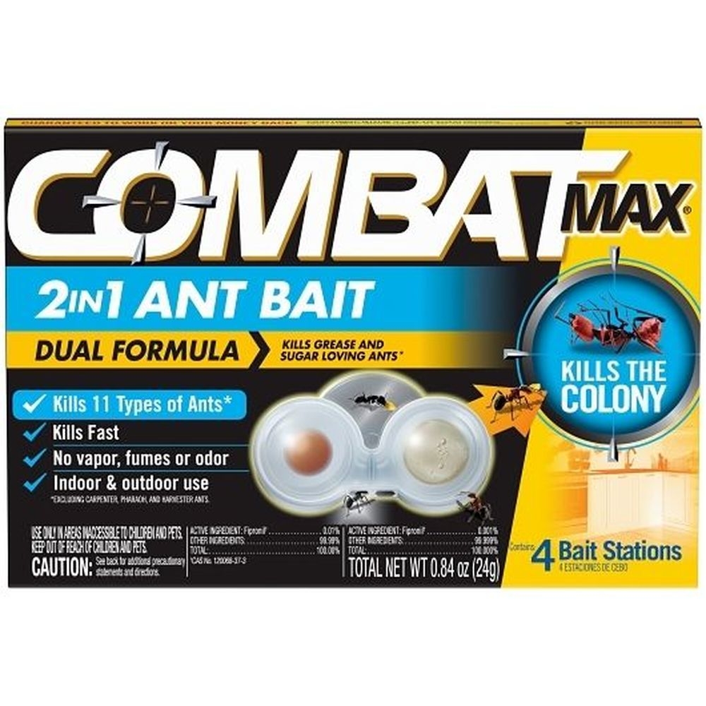 Combat Max 2 In1 Ant Bait, 0.84 Ounce - 8 per case