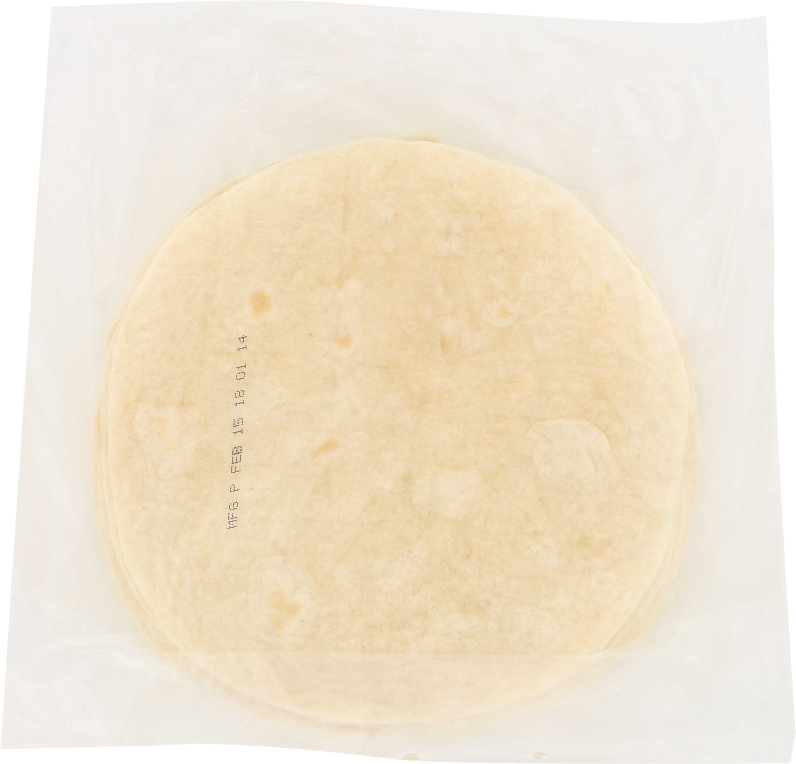 Mexican Original Receta de Oro White Pressed Flour Tortilla, 6 inch.