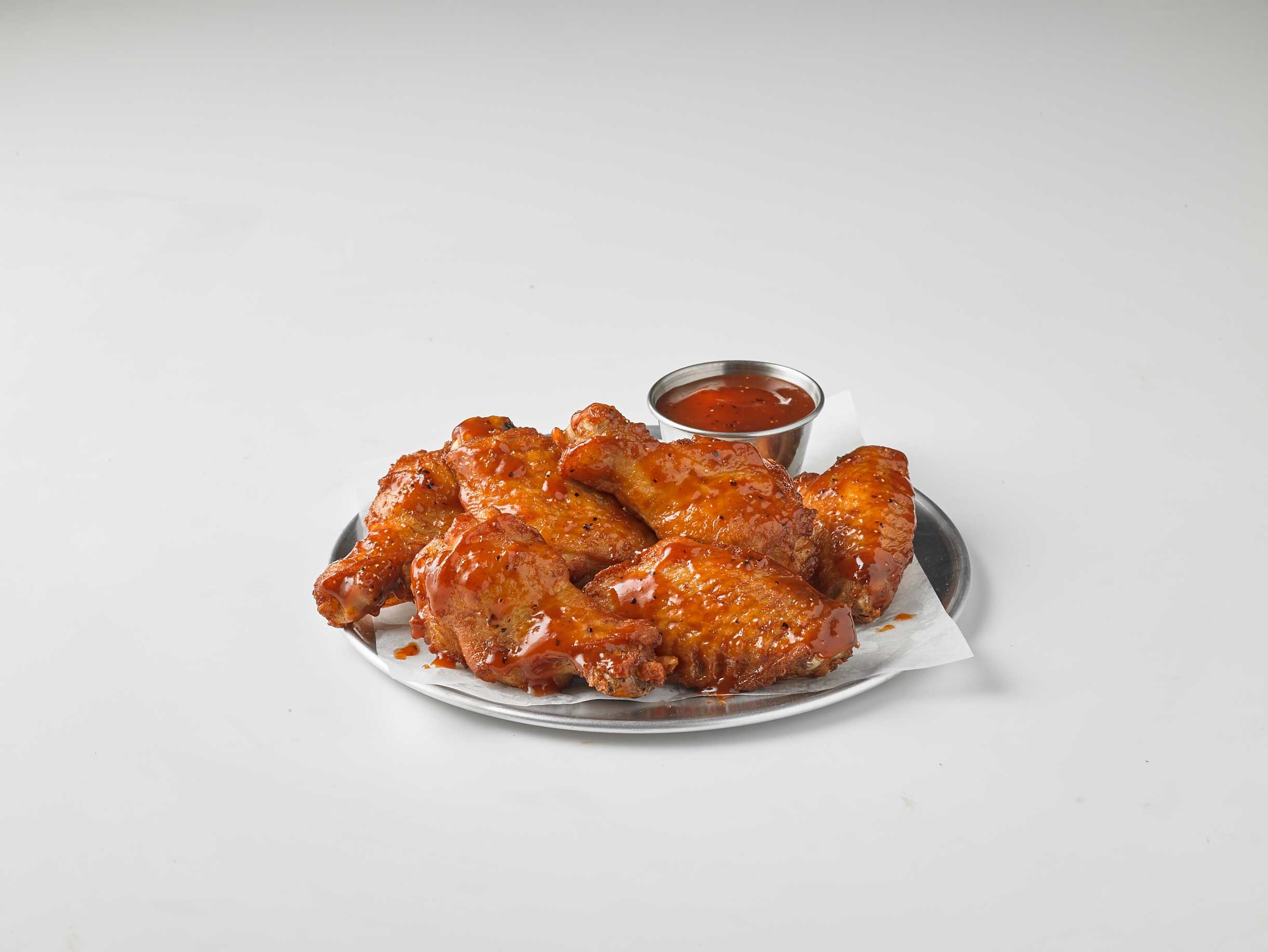 Tyson Red Label NAE Fully Cooked Unbreaded Oven Roasted Bone In Chicken Wings, 15 Pound.