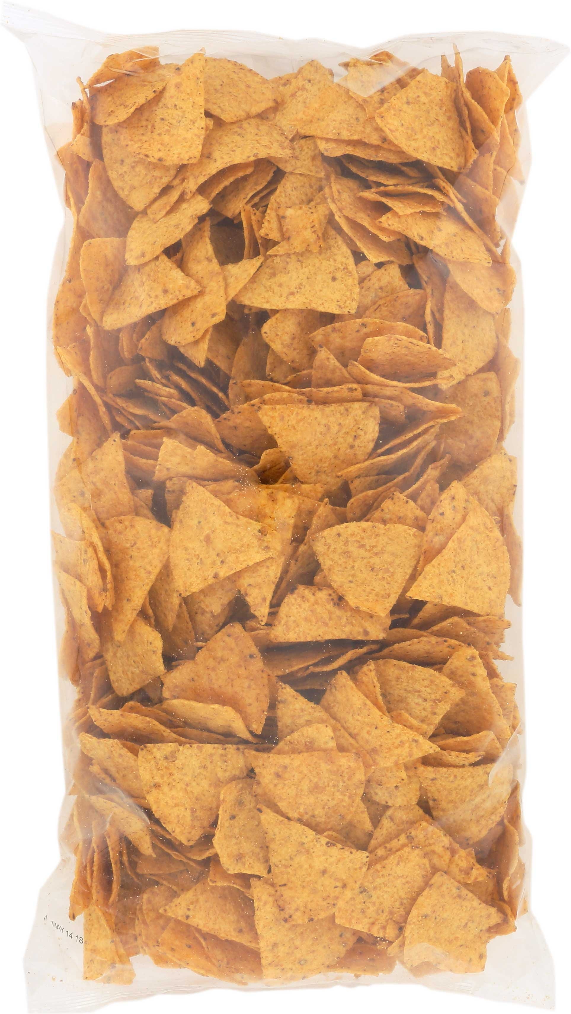 Mexican Original Stone Ground Yellow Corn Fried Tortilla Chips, 2.5 Pound -- 4 per case.