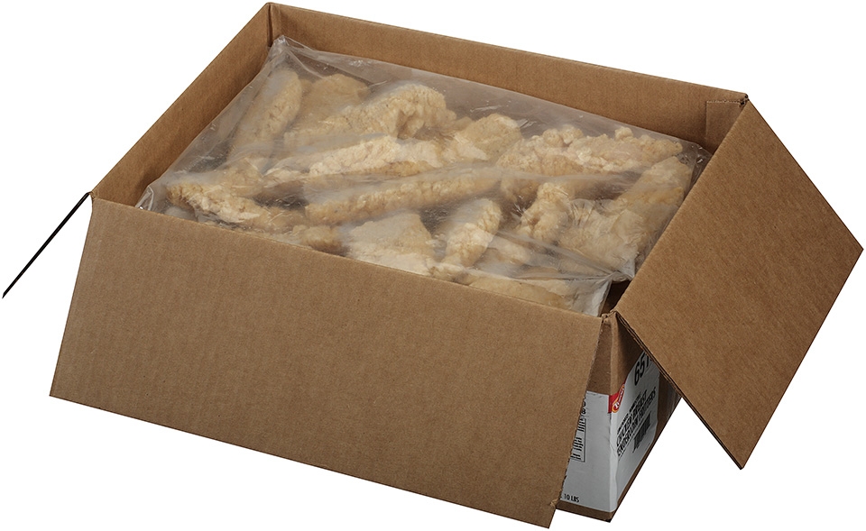Tyson Homestyle Fritter Chicken Breast Tenderloin, 5 Pound -- 2 per case.