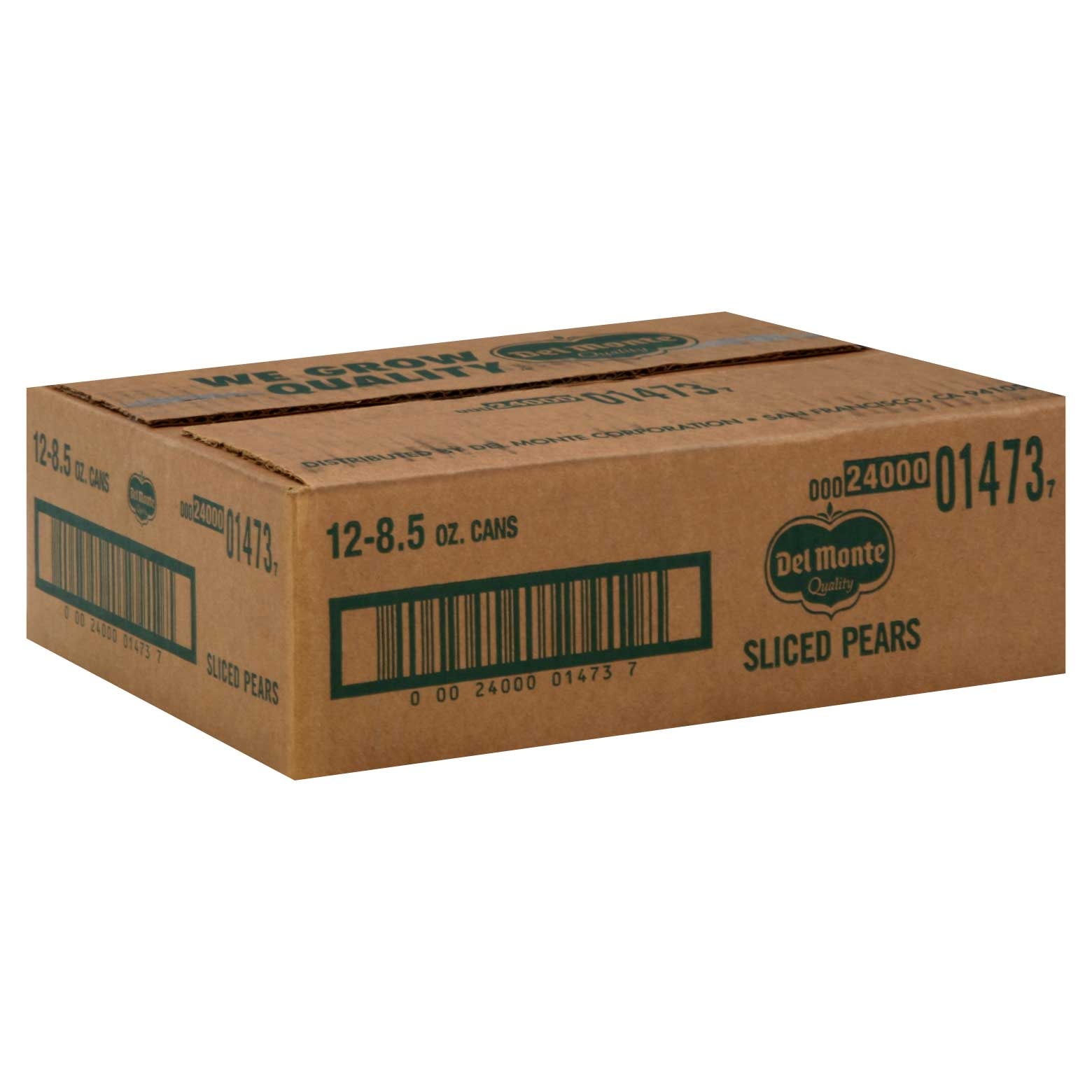 Del Monte Sliced Pears in Heavy Syrup, 8.5 Ounce Can -- 12 per case.