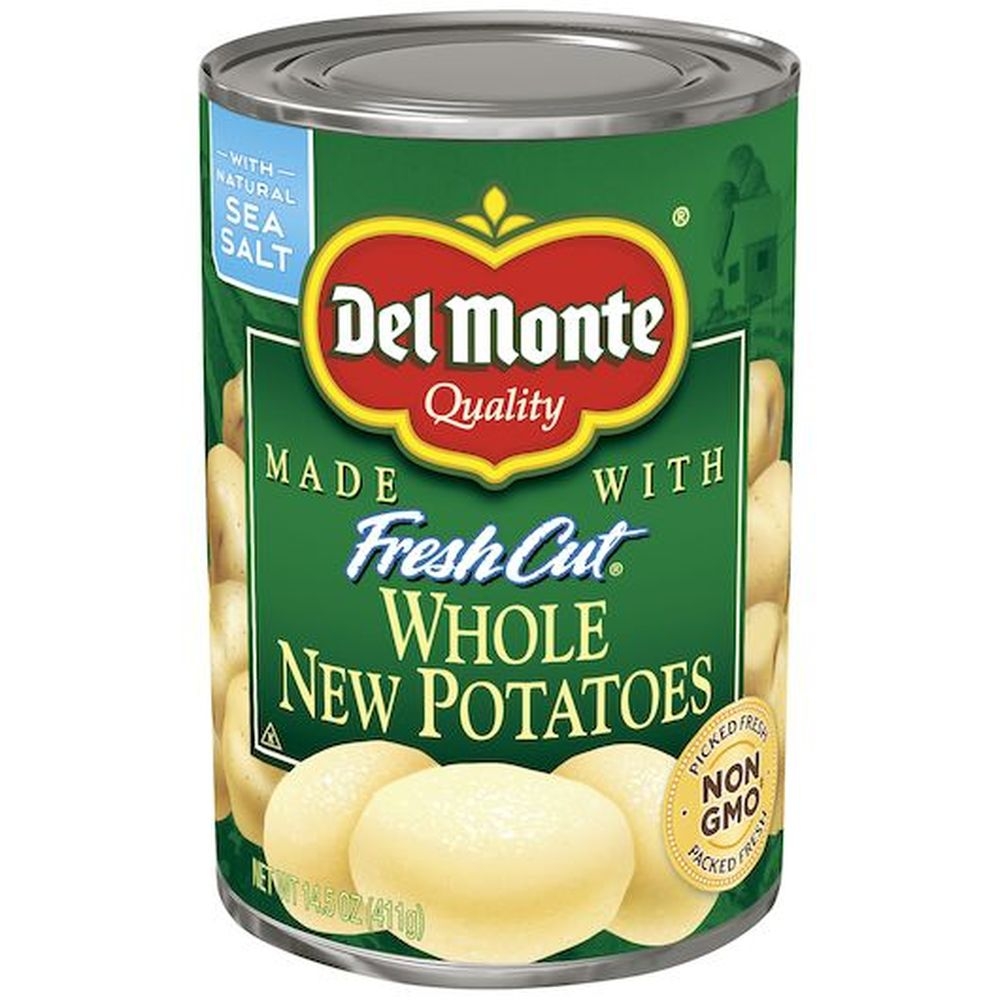 Del Monte Fresh Cut Whole New Potatoes, 14.5 Ounce Can -- 12 per case