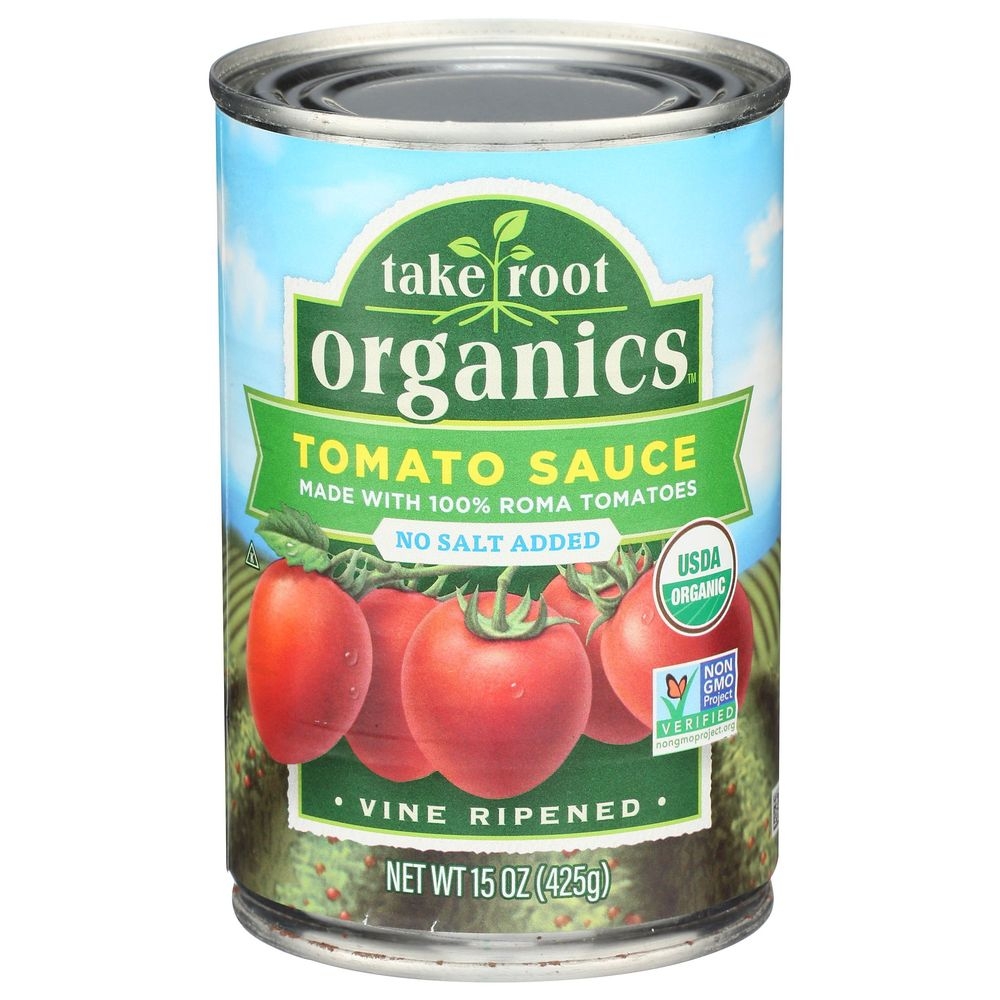 Take Root Organics Organic Tomato Sauce, 15 Ounce -- 12 per case