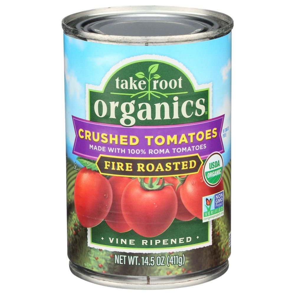 Take Root Organics Organic Crushed Tomatoes, 14.5 Ounce -- 12 per case