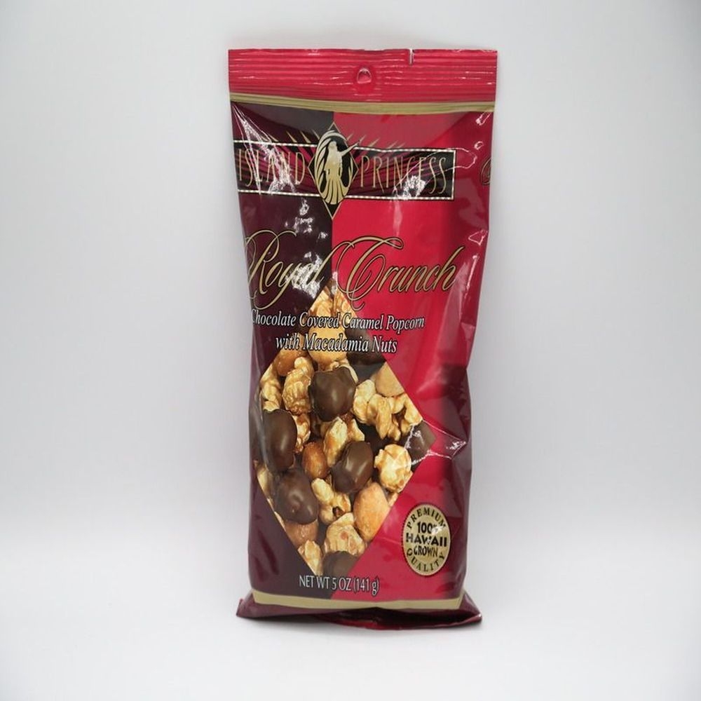Island Princess Royal Crunch Chocolate Caramel Corn - Snack Bag, 5 Ounce -- 24 per case