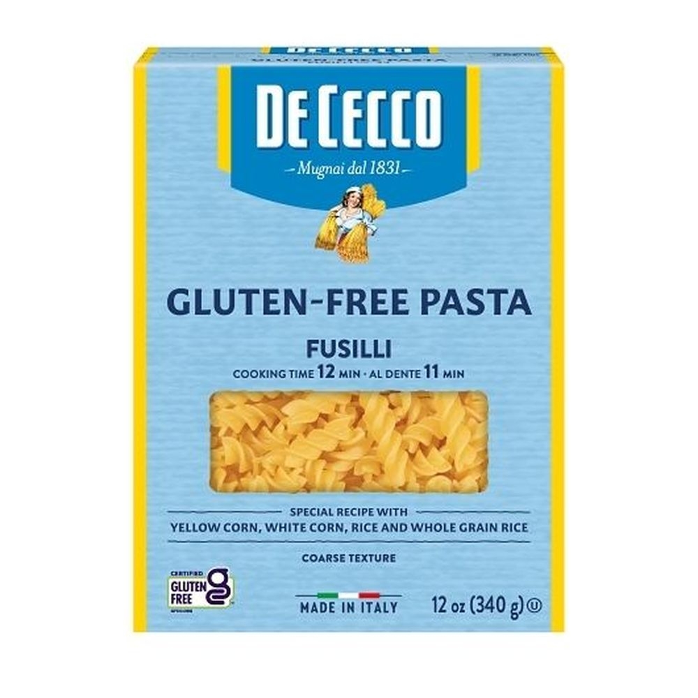 De Cecco Gluten Free Fusilli Pasta, 12 Ounce -- 6 per case