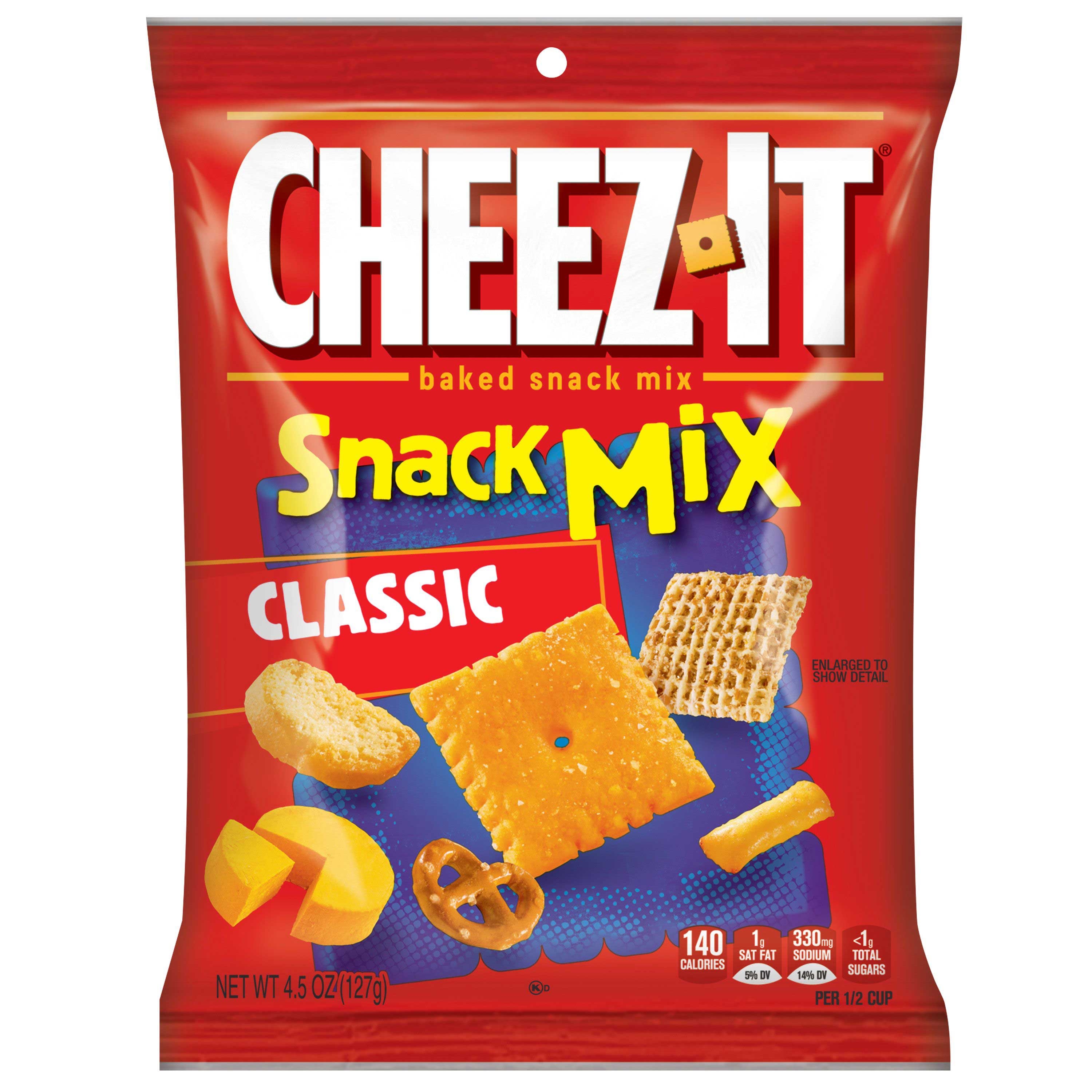 Cheez-It Original Snack Mix, 4.5 Ounce -- 6 per case