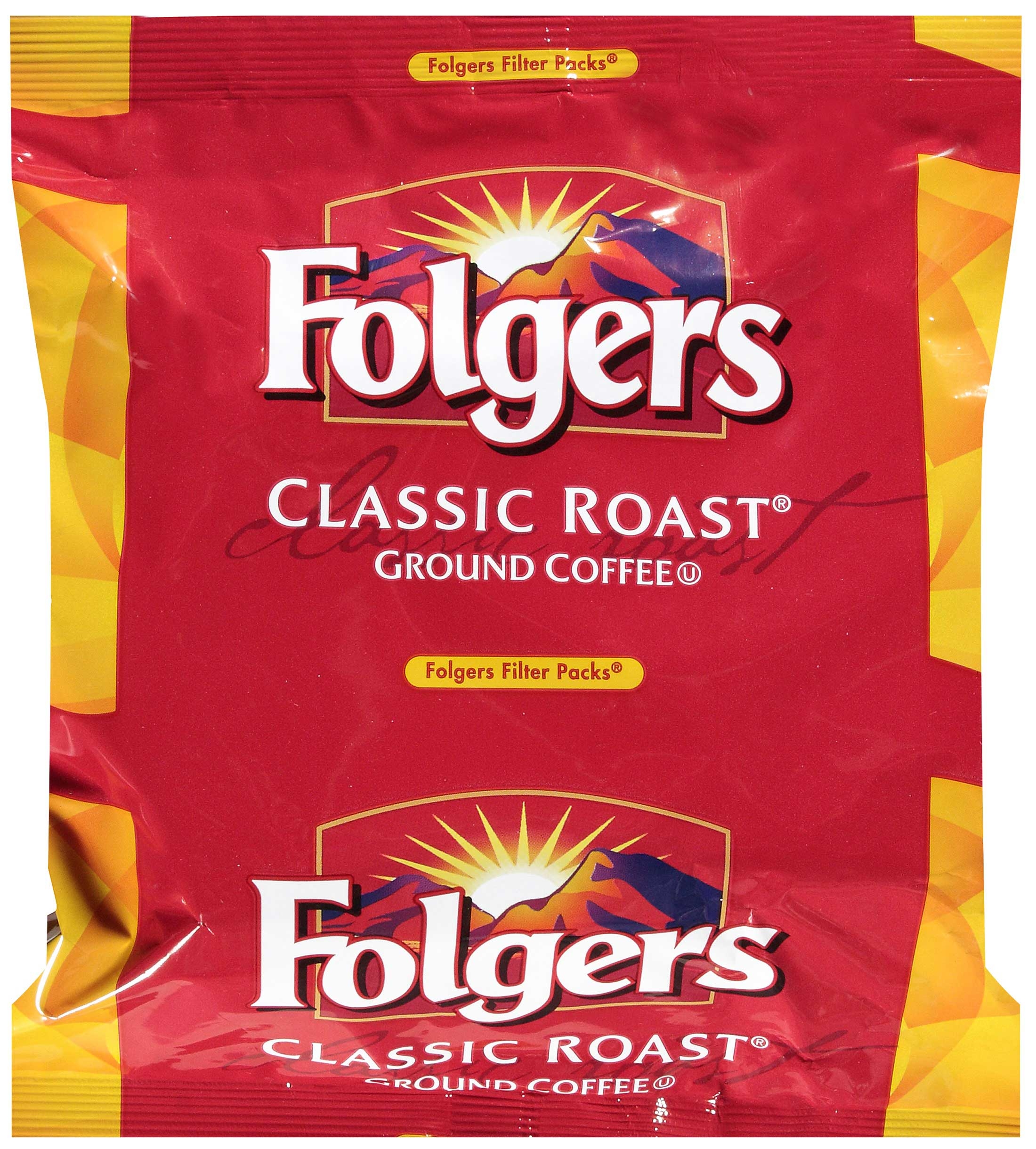 Folgers Classic Roast Ground Coffee, 1.05 Ounce -- 40 per case