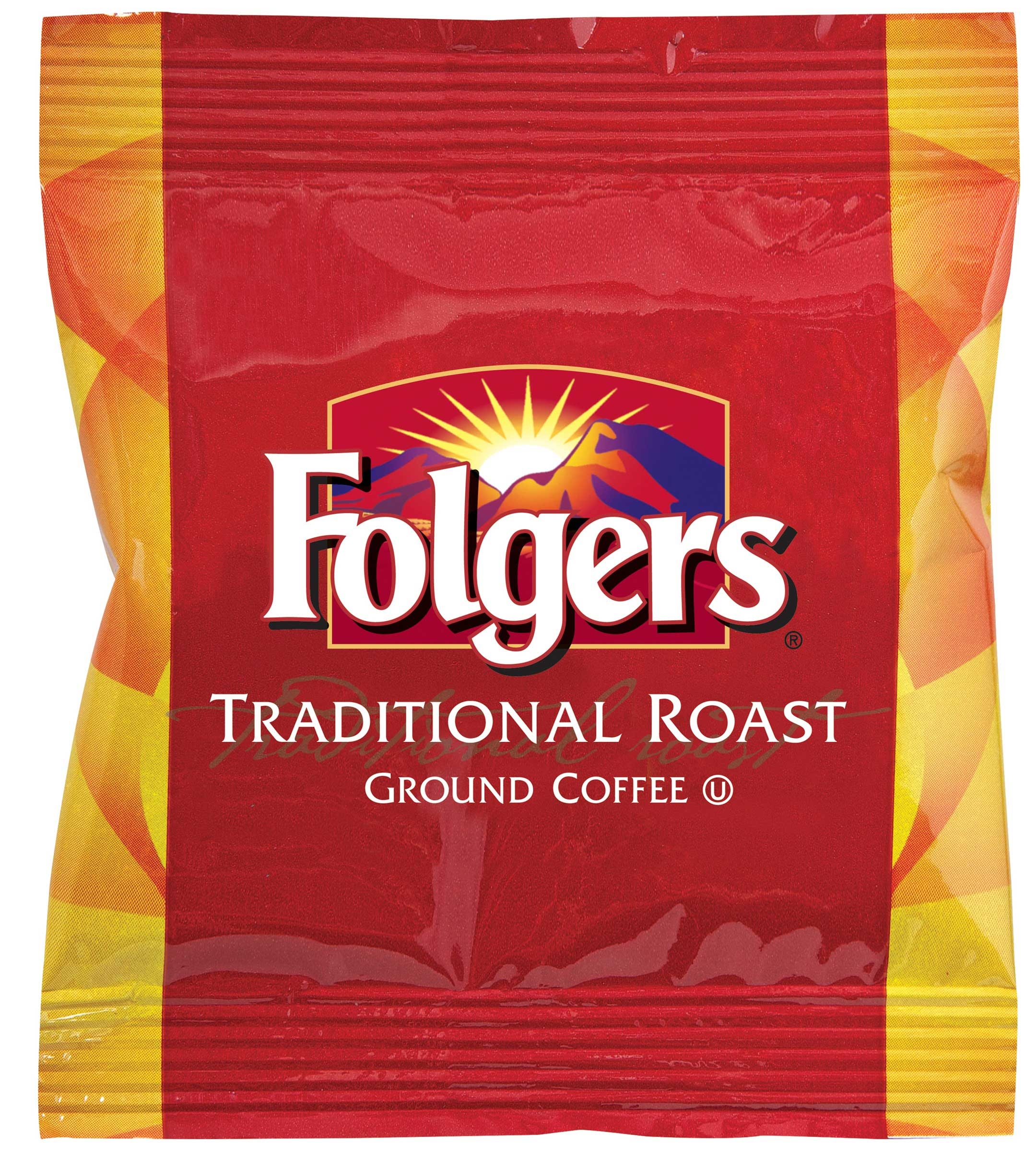 Folgers Traditional Roast Ground Coffee, 2 Ounce -- 42 per case