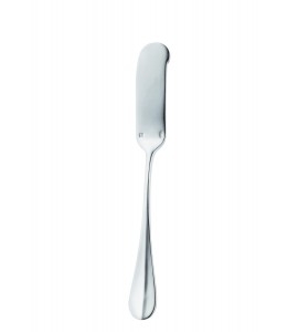 Chef and Sommelier Renzo 18/10 Stainless Steel Butter Spreader, 6 1/2 inch -- 36 per case.
