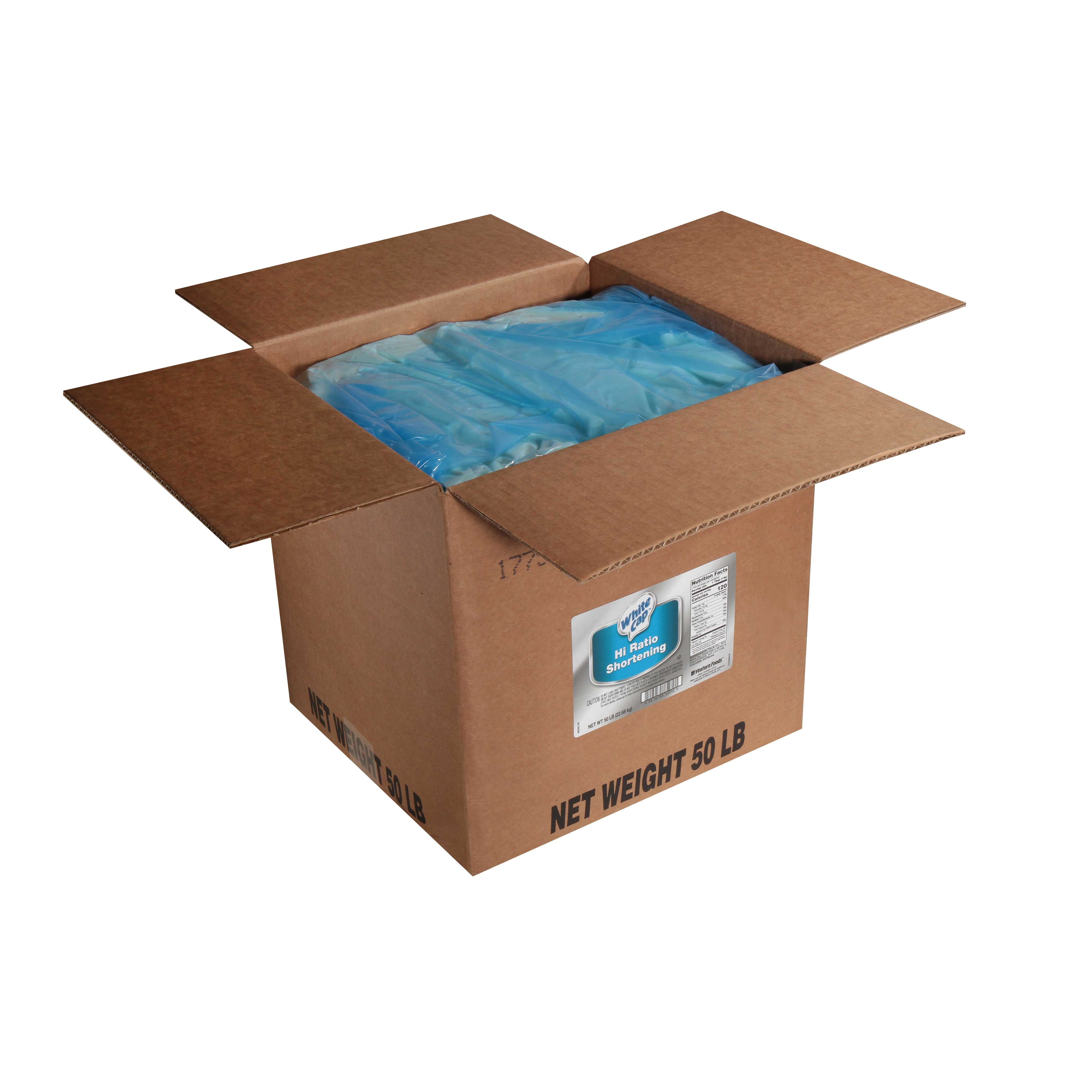 White Cap Hi Ratio No Trans Fat Palm Blend Shortening, 50 Pound.