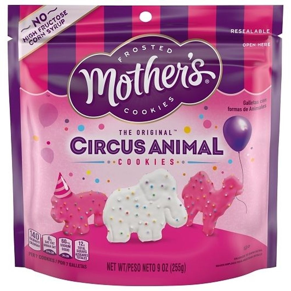 Mothers Circus Animal Cookies - Sub Floorstand, 56 count