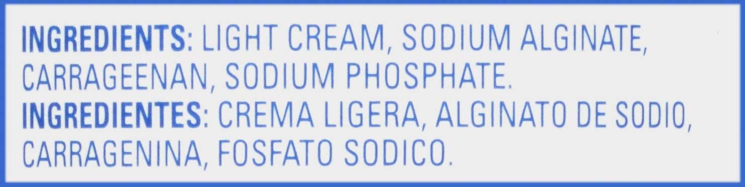 Media Crema 50 Percent Less Fat Lite Table Cream, 7.6 Ounce -- 24 per case