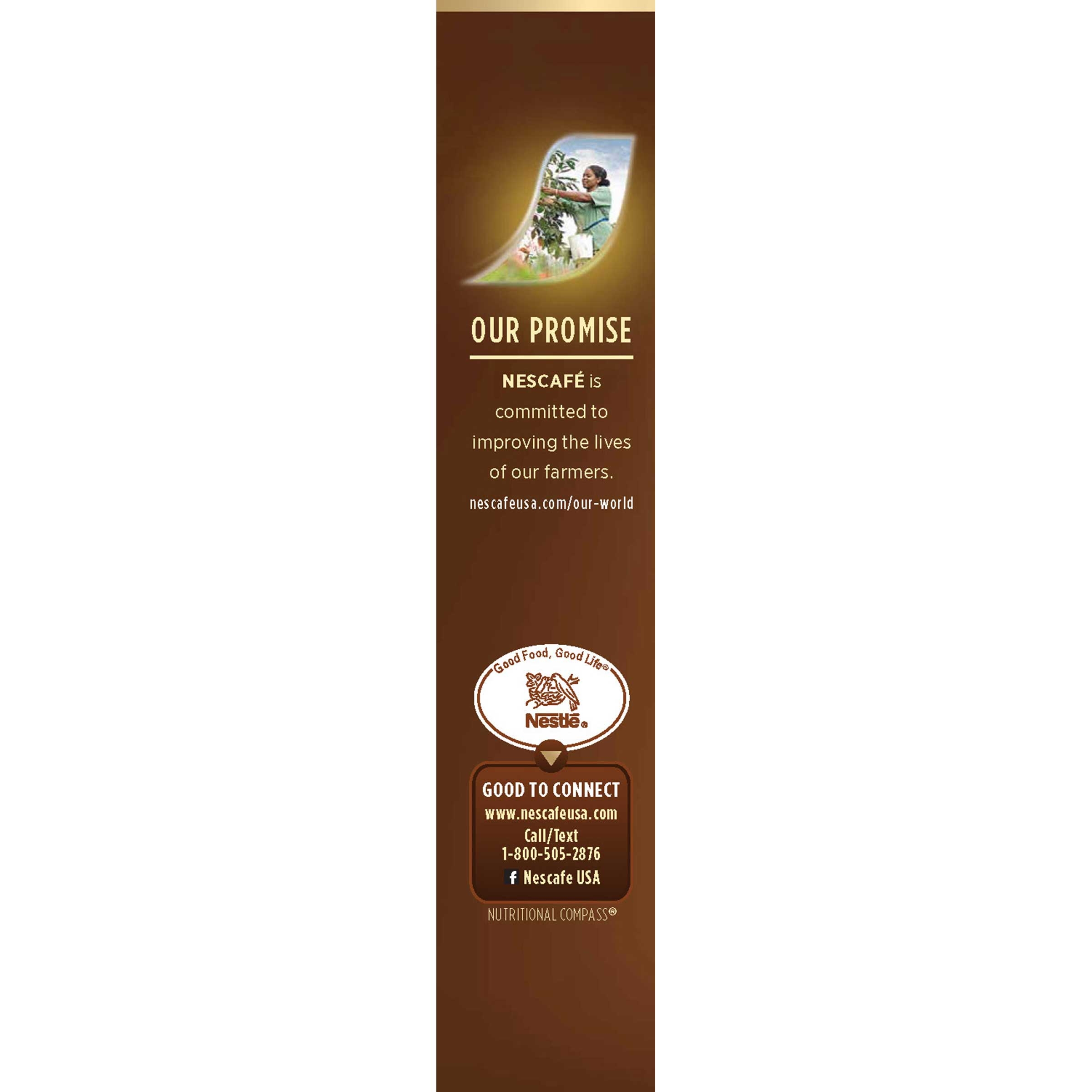 Nescafe Tasters Choice French Roast Instant Coffee, 0.529 Ounce -- 12 per case.