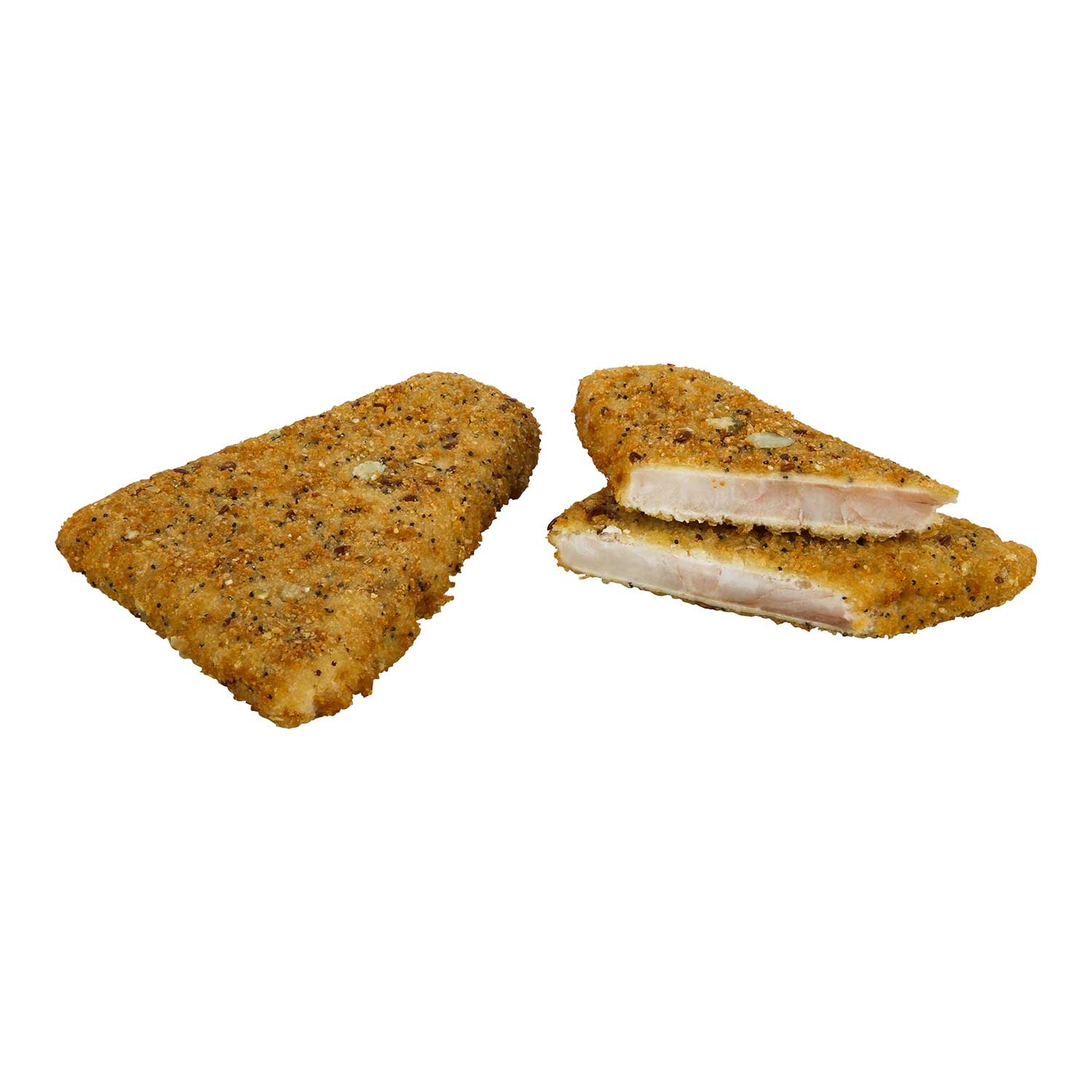 Trident Seafoods 10 Grain Crunchy Breaded Wild Alaska Pollock, 4 Ounce Pieces, 10 Pound