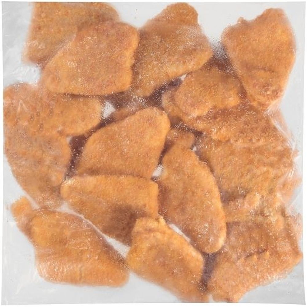 Trident Seafoods Par Fried Oven Ready Croquette Shaped 3 Ounce Breaded Formed Fish Portions, 25 Pound