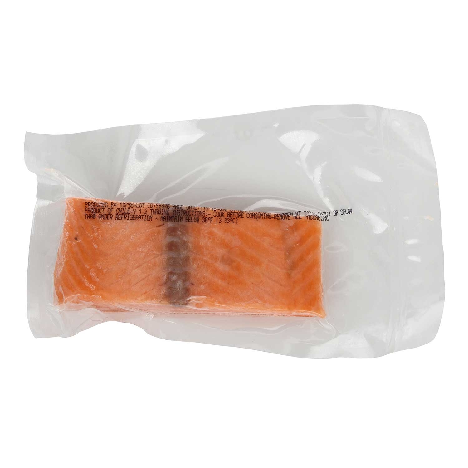 Trident Seafoods Farm Raised Skinless Boneless Atlantic Salmon Fillet - 6 Ounce Pieces, 10 Pound