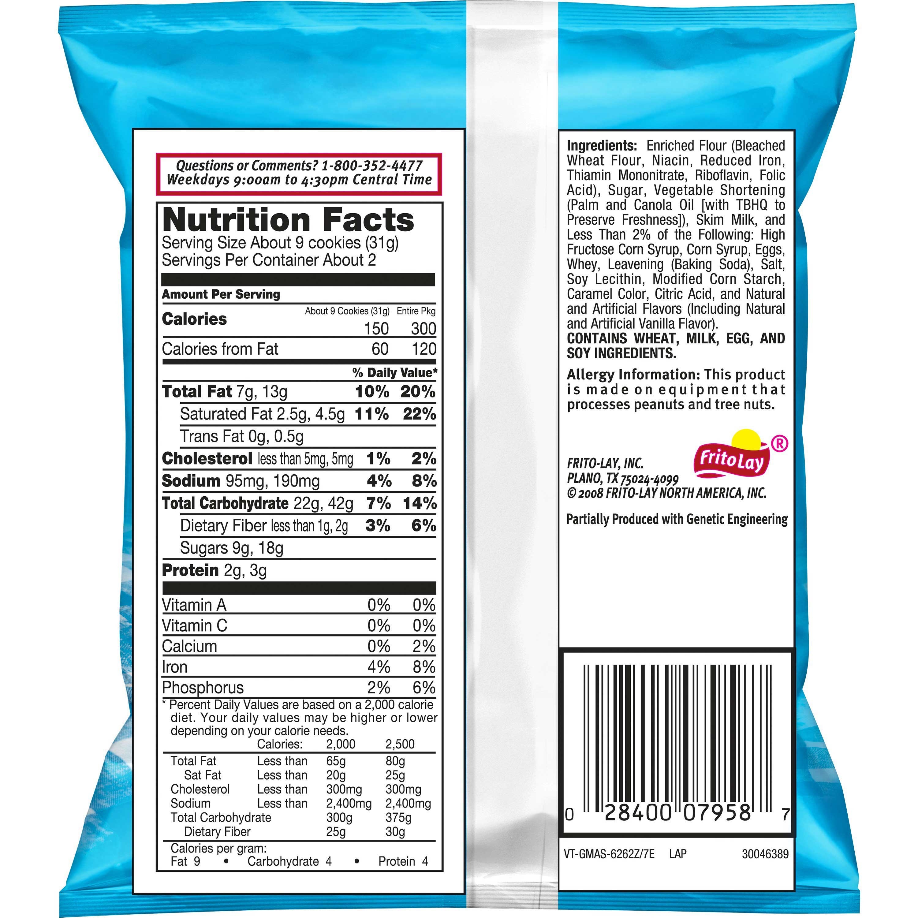 Grandmas Mini Vanilla Creme Sandwich Cookie, 2.12 Ounce -- 60 per case.