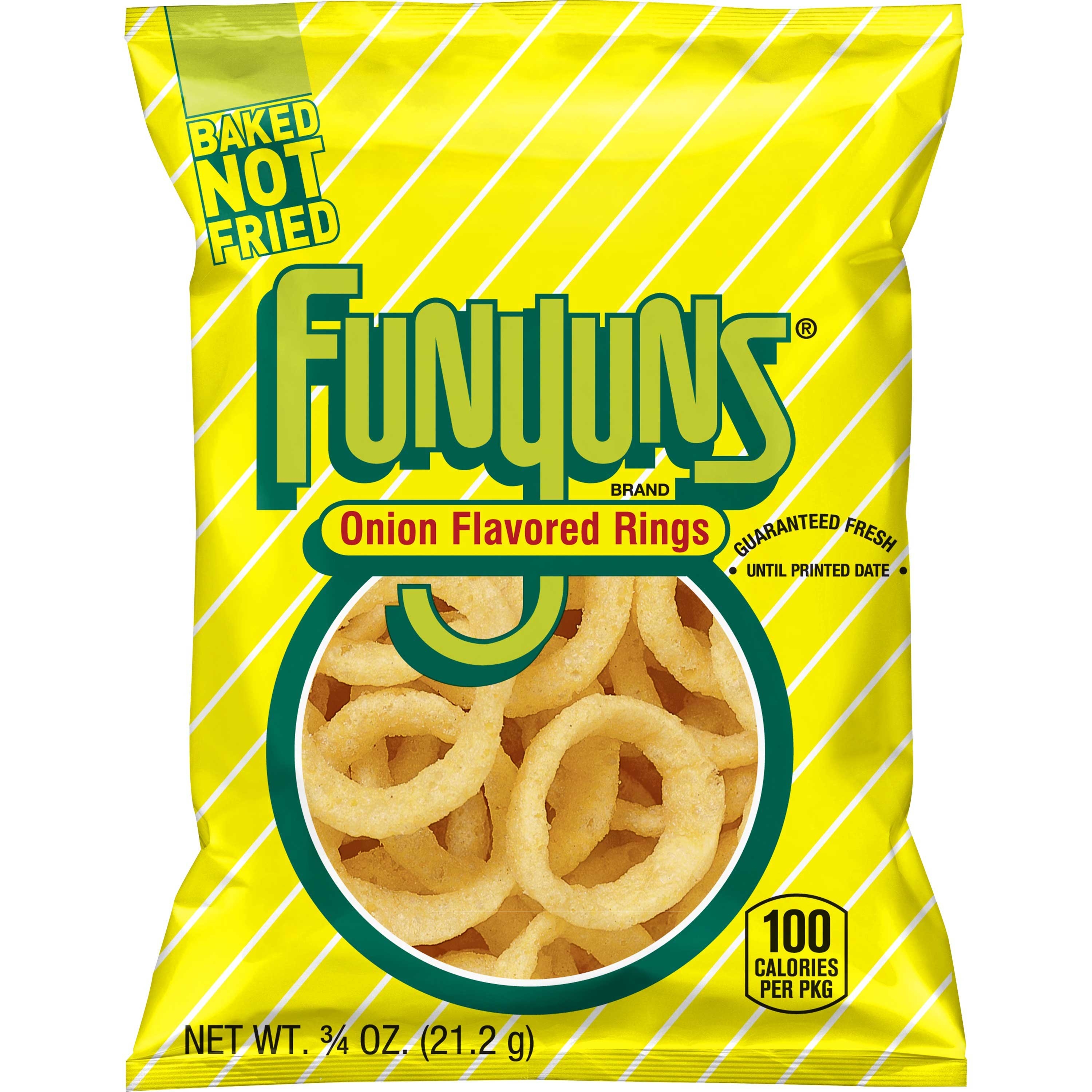 Funyuns Baked Onion Flavored Snack, 0.75 Ounce Plastic Bag -- 104 per case.
