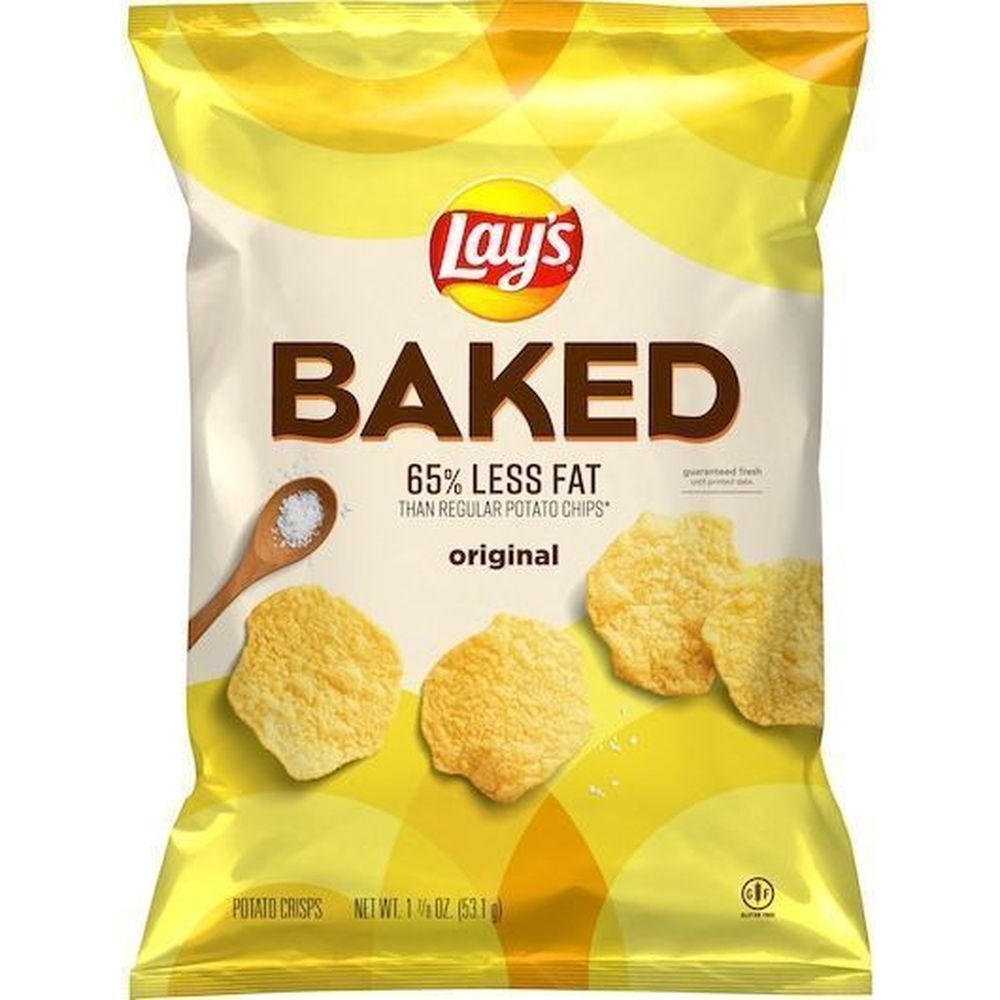 Lays Original Baked Potato Chips, 1.88 Ounce -- 27 per case