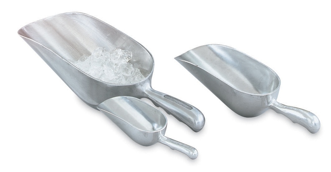 Vollrath Non Stick Finish Aluminum Scoop, 40 Load Ounce