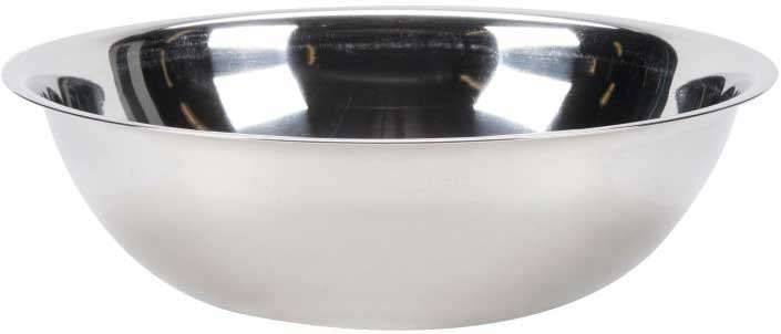 Economy Stainless Steel Mixing Bowls, Capacity 15.1 Ltr.