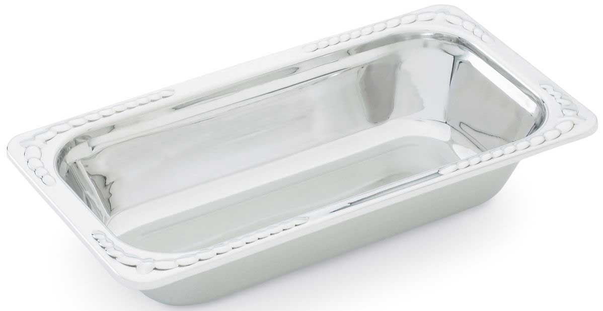 Vollrath Stainless Steel Third Size Rectangle Food Pan, 4 inch Deep