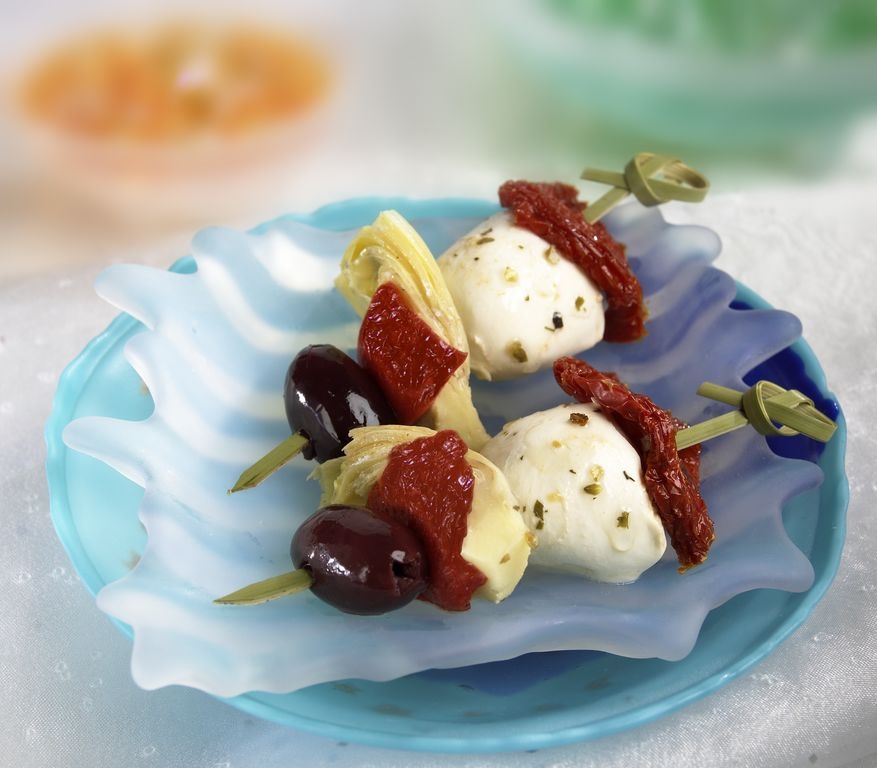 Cuisine Innovations Petite Antipasto Skewer -- 100 per case.